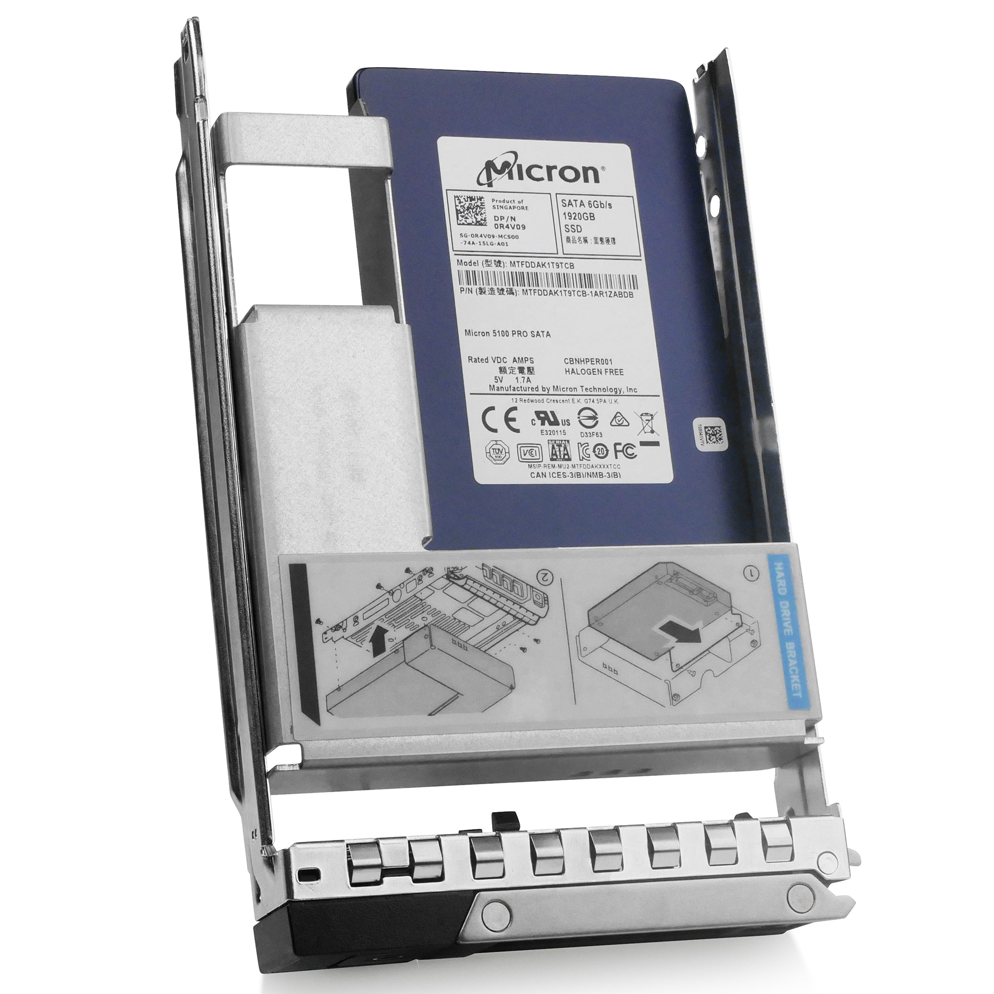 Dell G13 0R4V09 1.92TB SATA 6Gb/s 3D TLC Hybrid 3.5in Solid State Drive