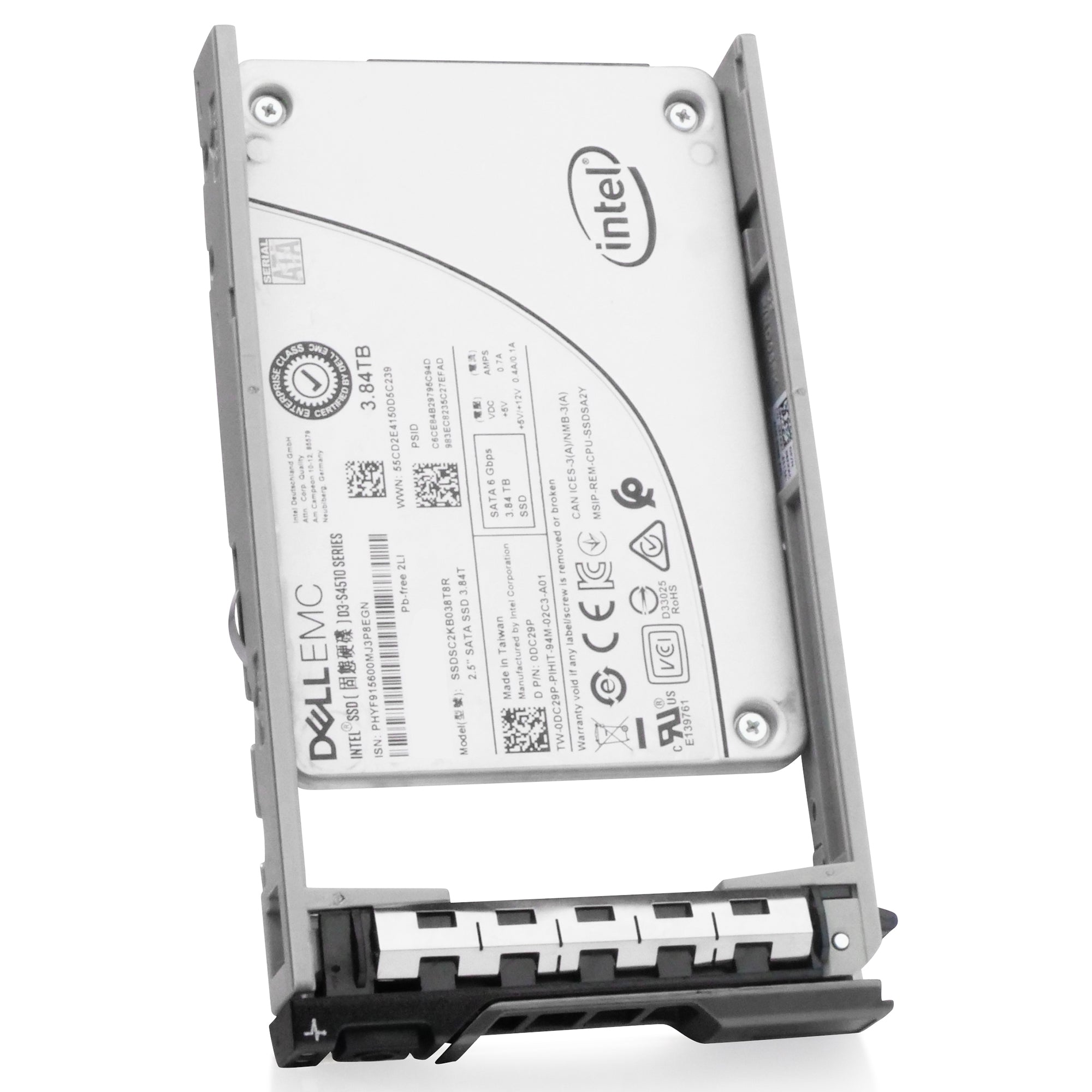 Dell G13 0DC29P 3.84TB SATA 6Gb/s 3D TLC 2.5in Refurbished SSD