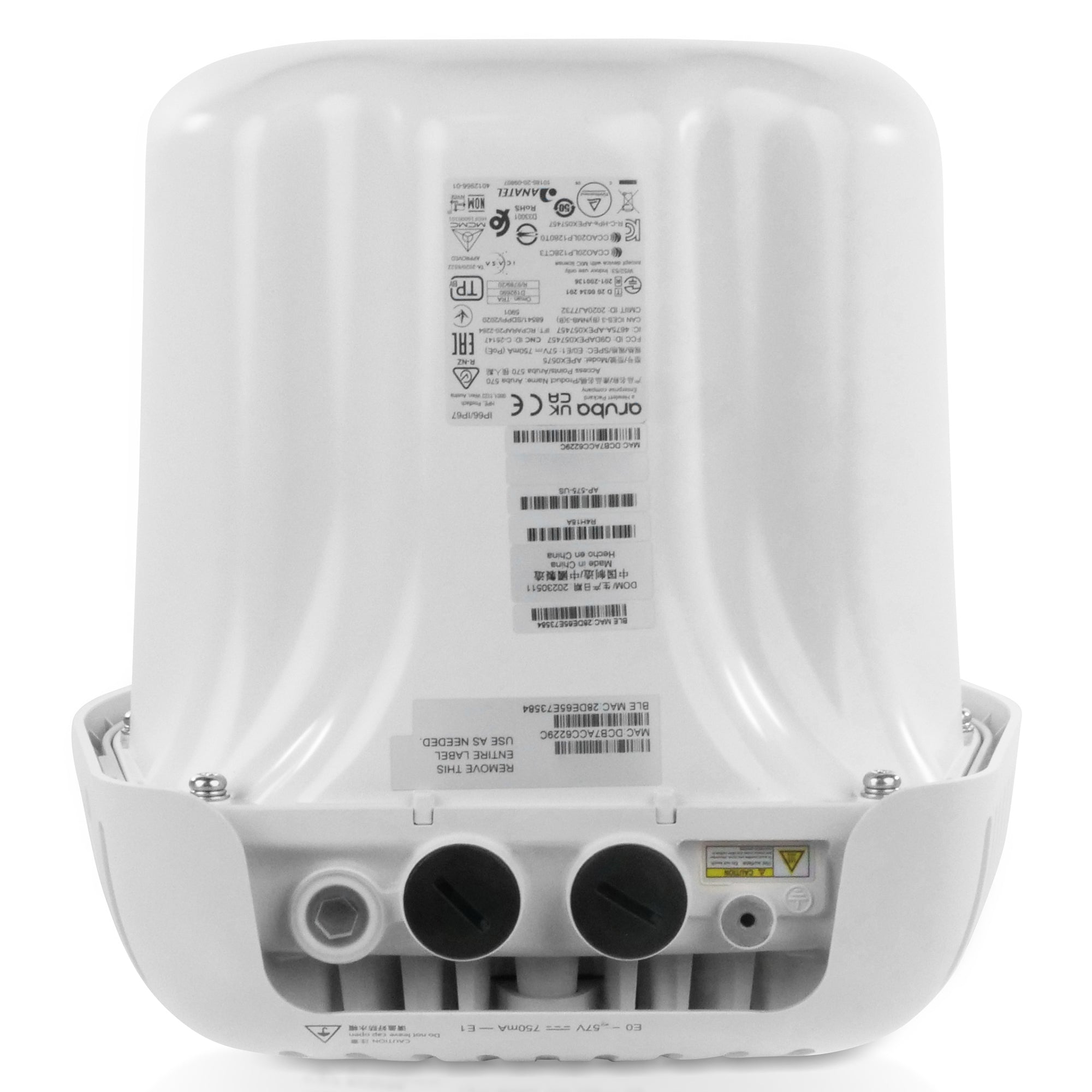 HPE Aruba AP-575 APEX0575 Wi-Fi 6 802.11ax Dual Radio Outdoor Access Point