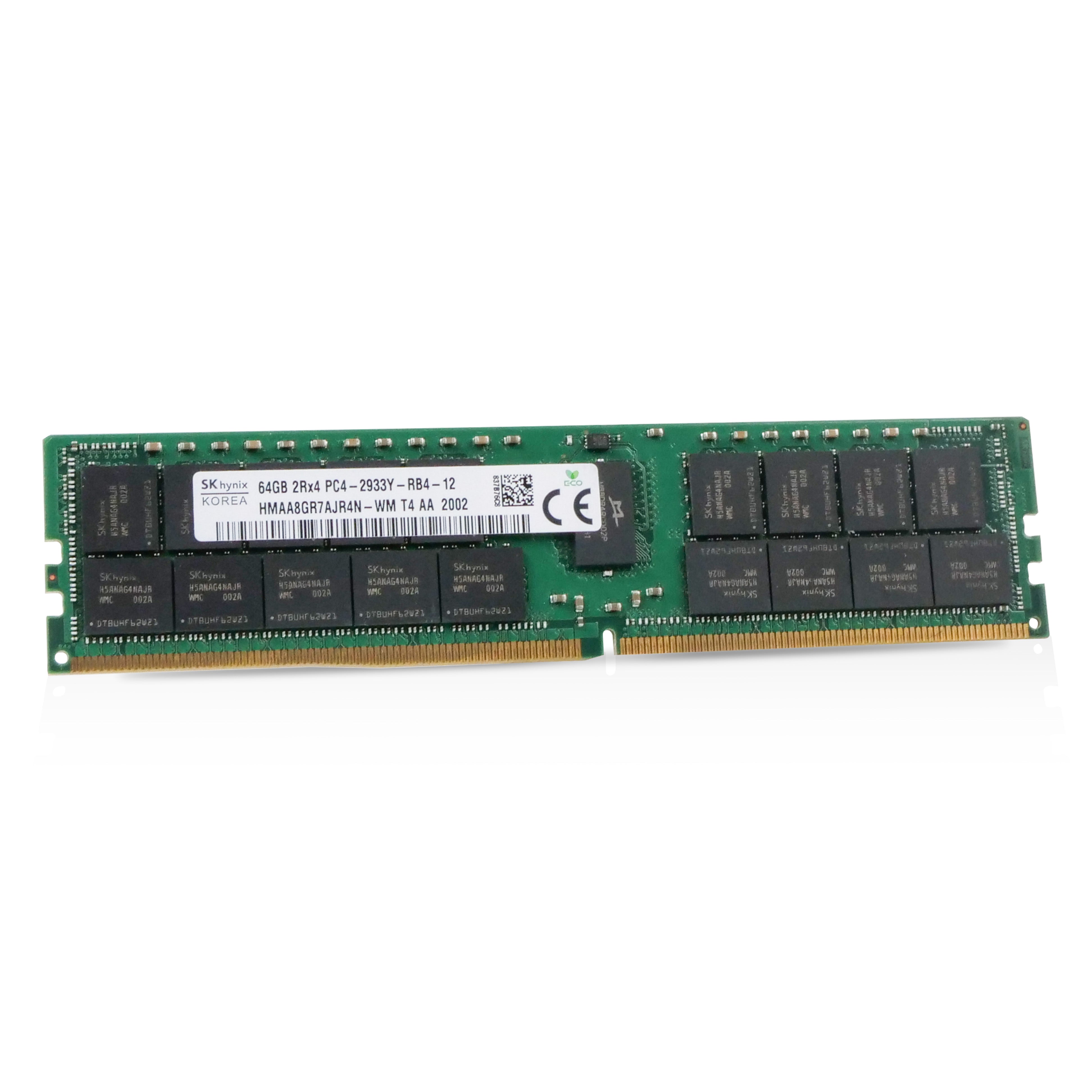 SK hynix HMAA8GR7AJR4N-WM 64GB DDR4 2933MHz RDIMM 2Rx4 ECC Server RAM (PC4-2933Y-RB4-12) Seller Refurbished