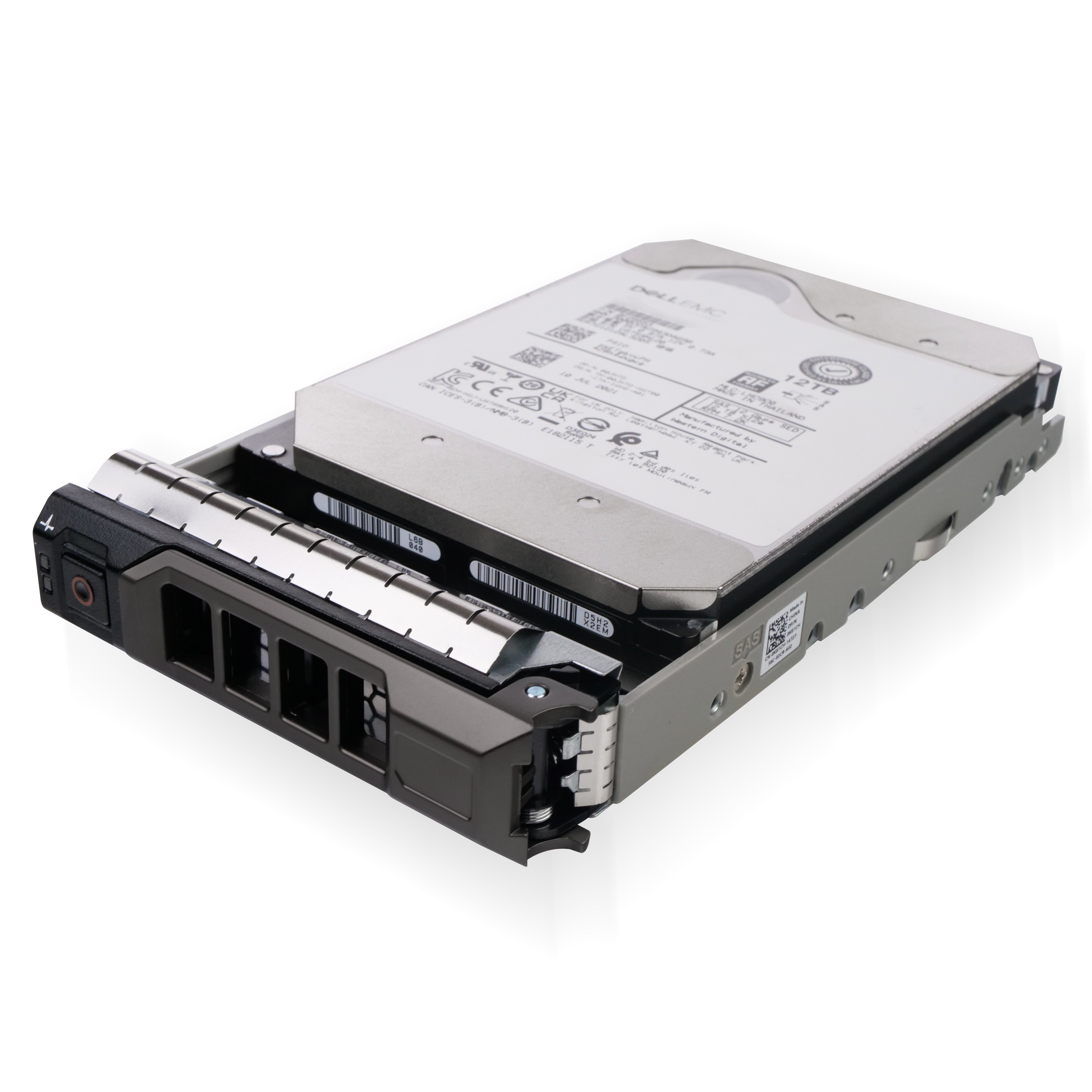Dell G13 400-AZXD 12TB 7.2K RPM SAS 12Gb/s 512e 256MB 3.5in Refurbished HDD
