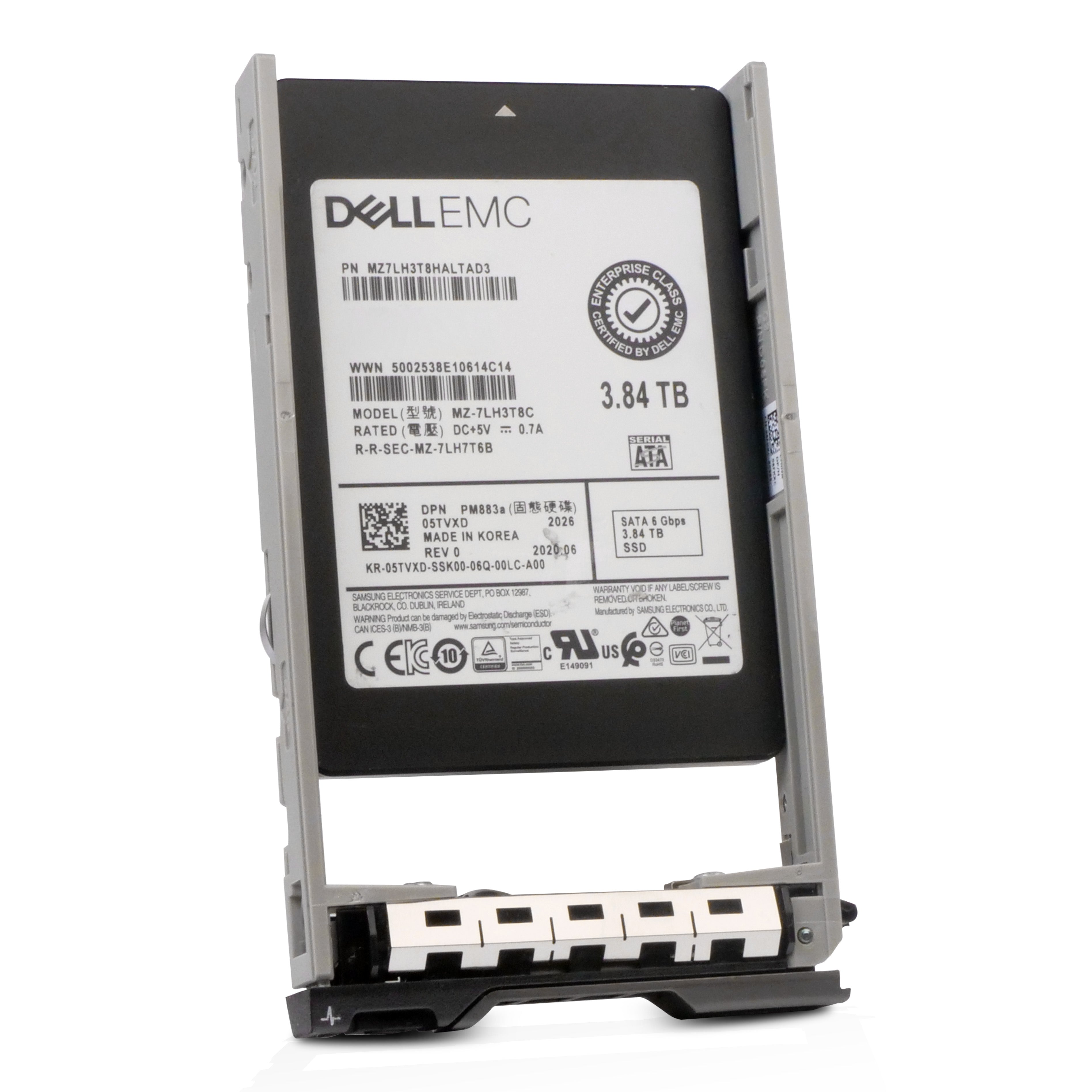 Dell G13 4TH14 3.84TB 1 DWPD SATA 6Gb/s 3D TLC 2.5in Refurbished SSD