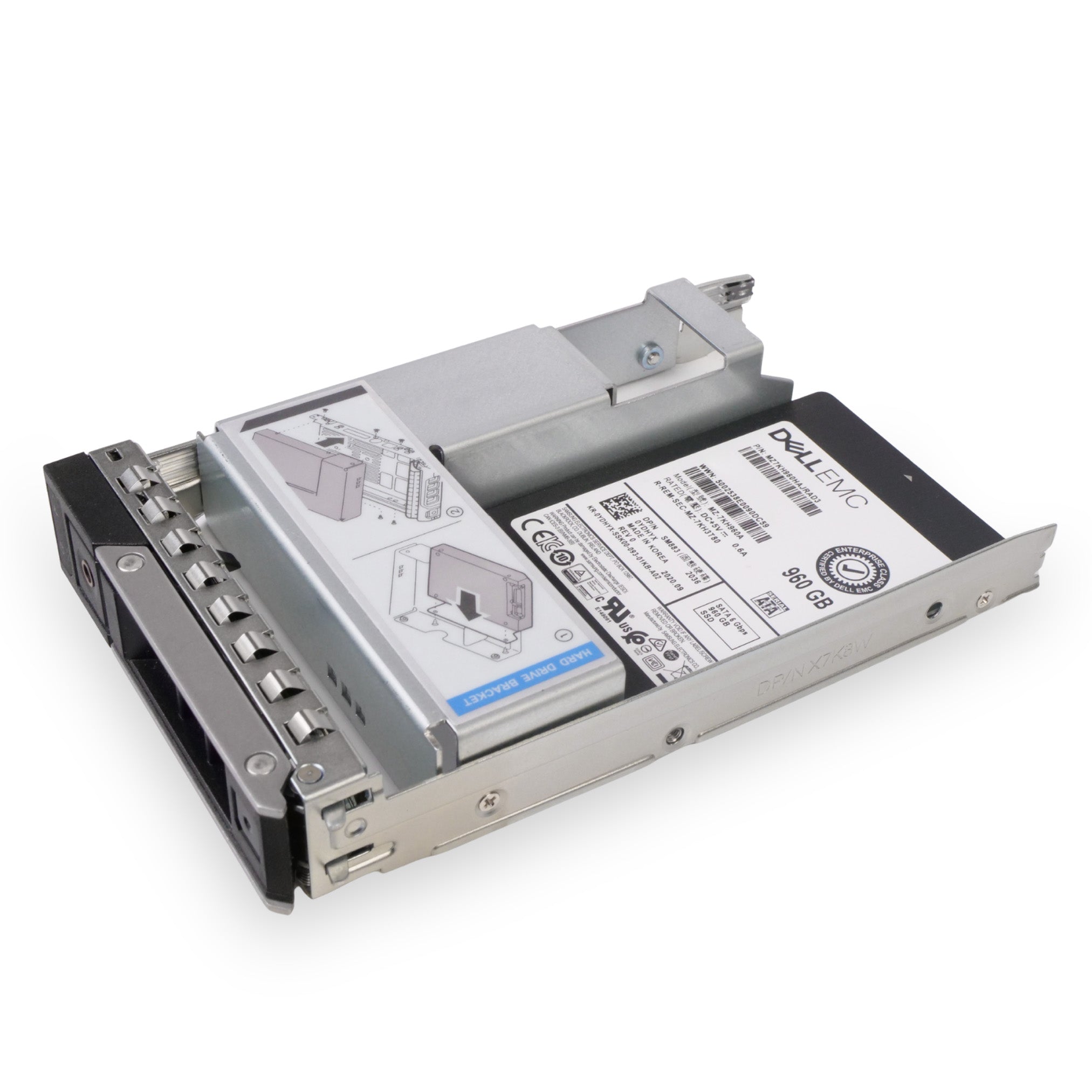 Dell G14 0YDHYX 960GB 3 DPWD SATA 6Gb/s MLC Mixed-Used Hybrid 3.5in Refurbished SSD