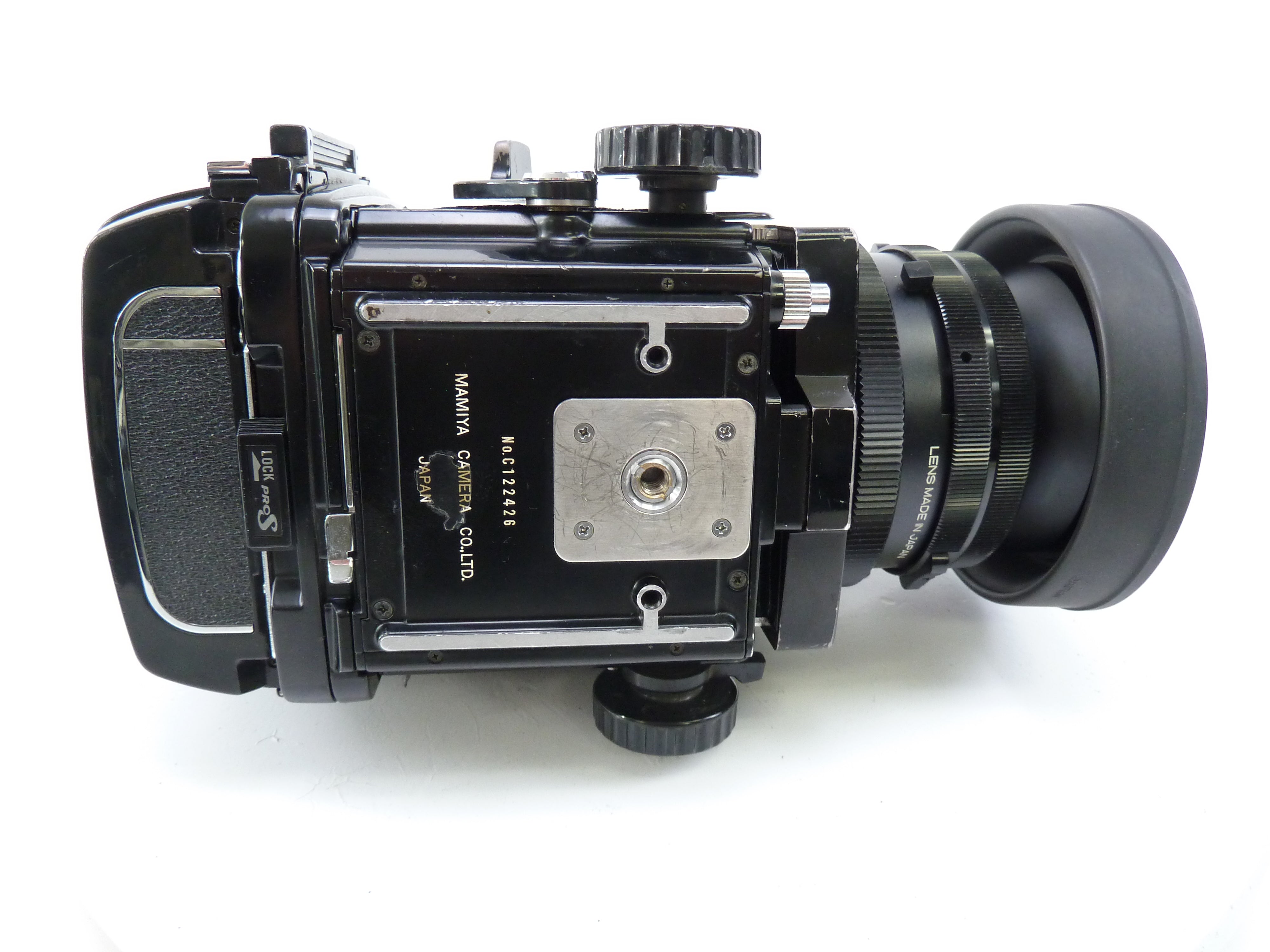 Mamiya RB67 Pro S Camera Outfit with 90MM F3.8 Lens, Pro S 120 Film Back, and WLF