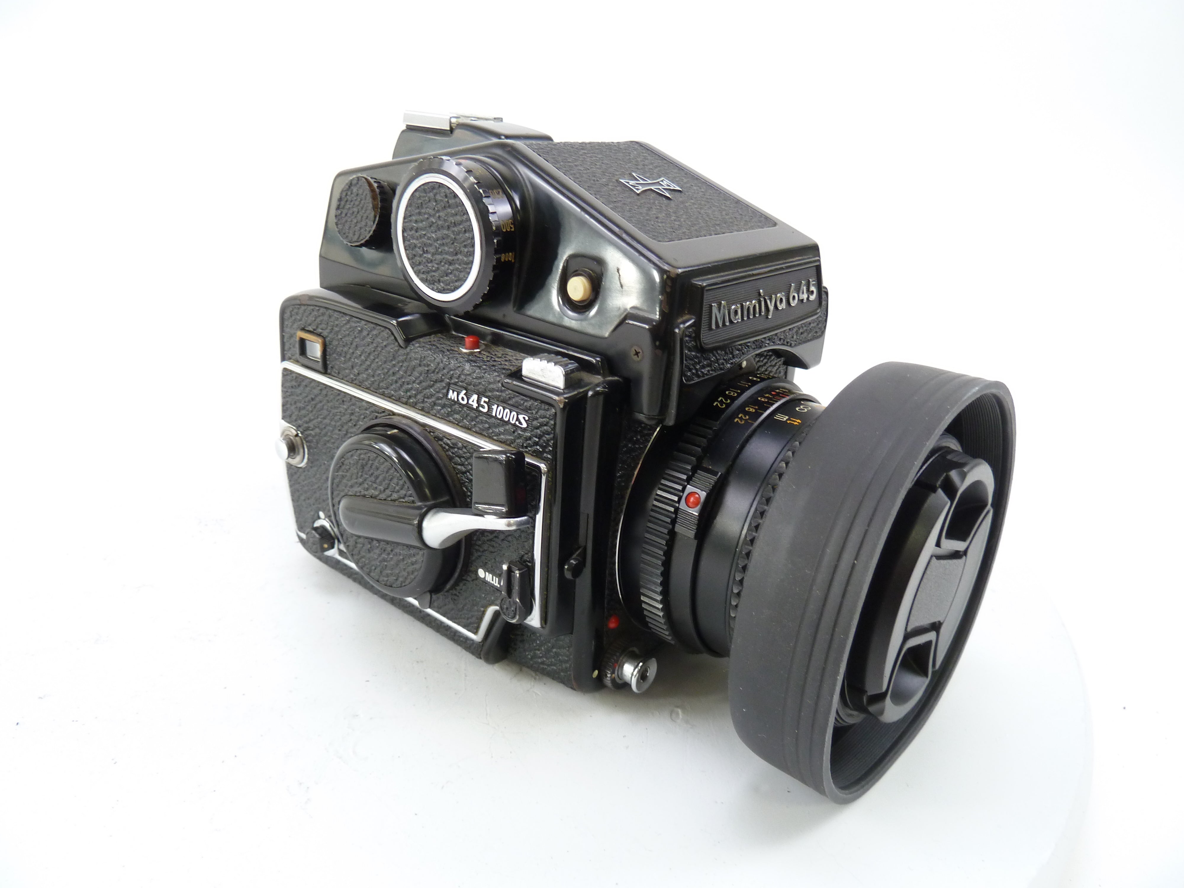 Mamiya M645 1000S Outfit with 80MM F2.8 C Lens and PD Meter Prism Finder