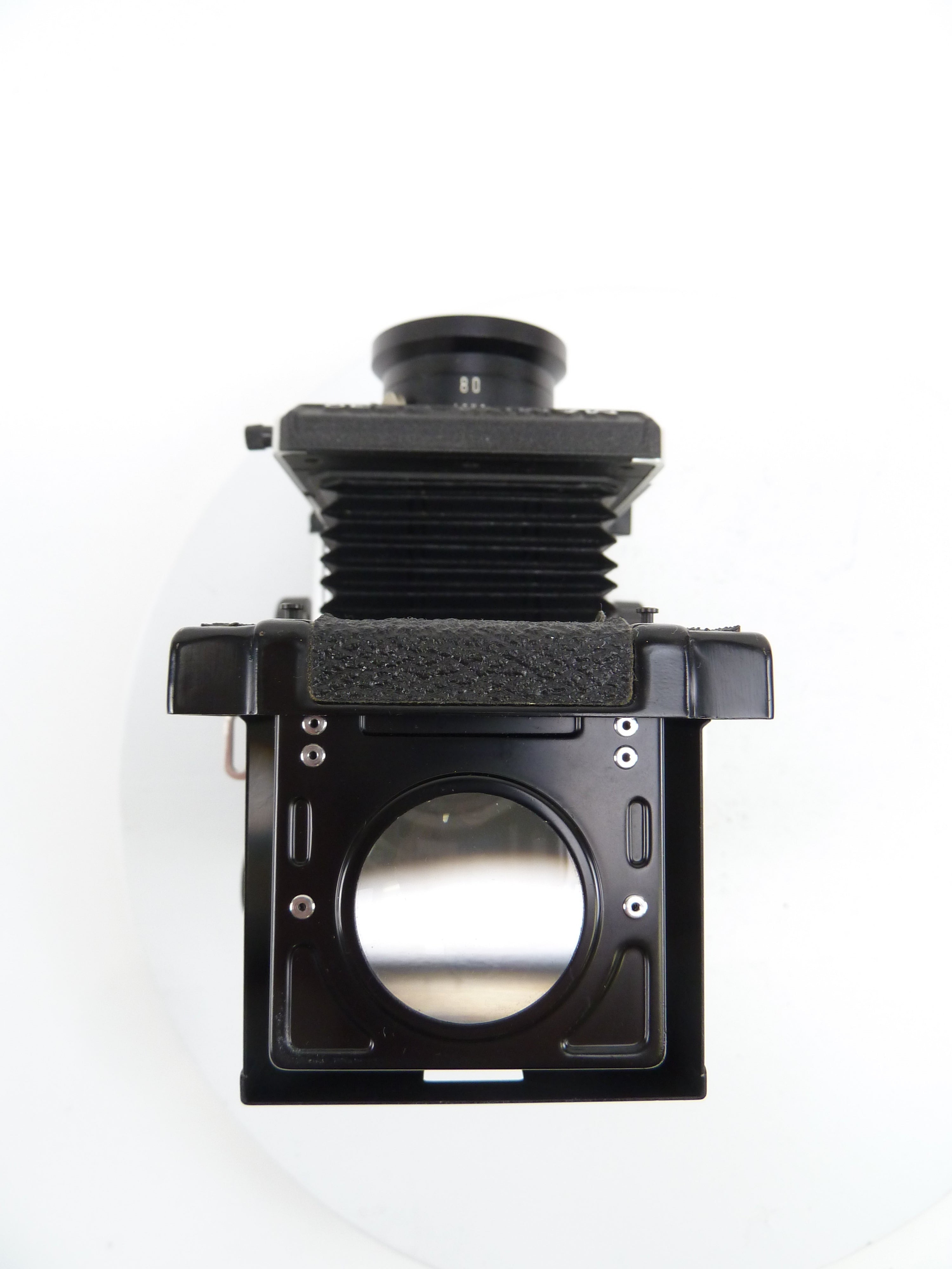 Mamiya C330 Camera Outfit with 80MM F2.8 Blue Dot Lens and WLF