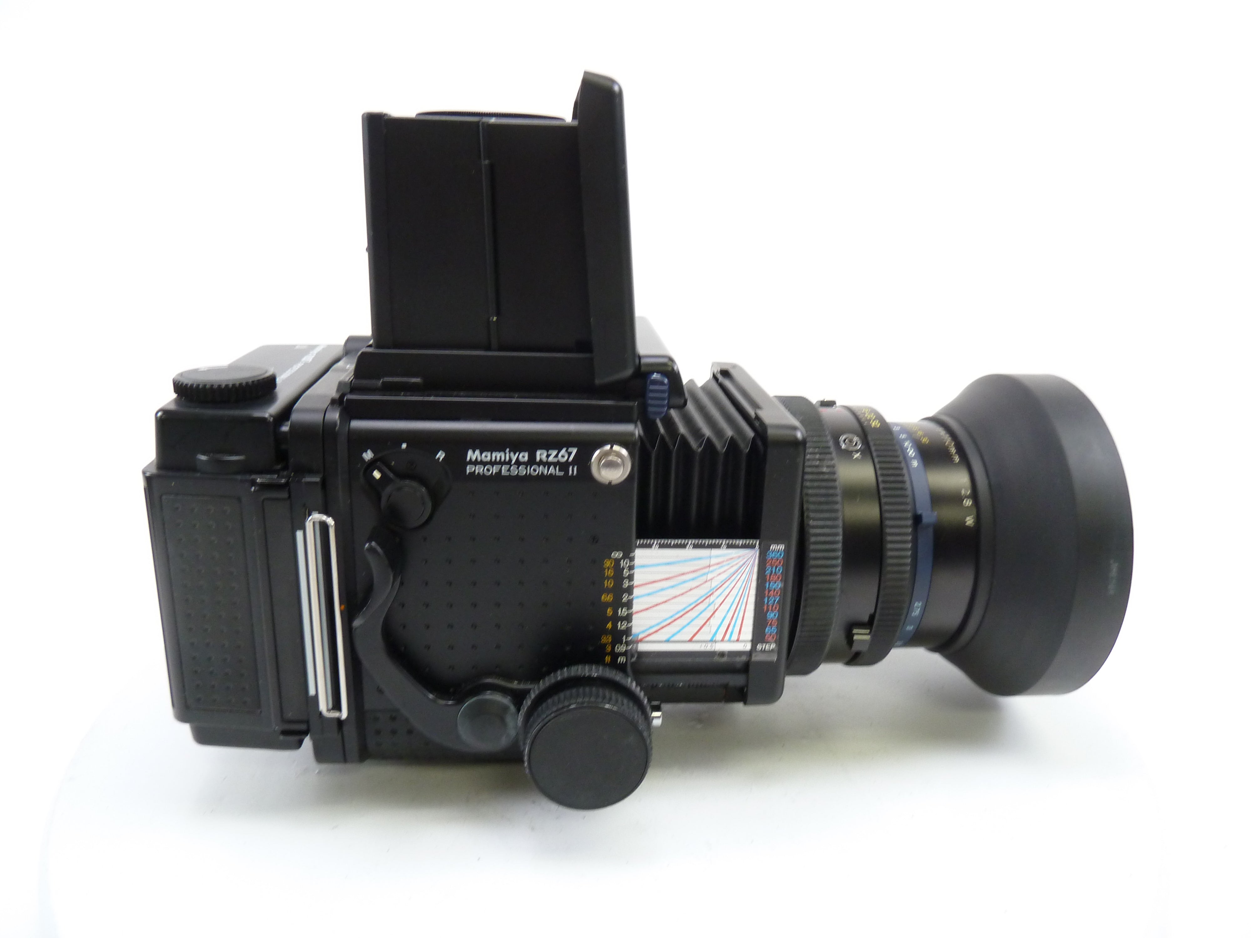 Mamiya RZ67 Pro II Camera Outfit with 110MM F2.8 W Lens, Pro II 120 Back, and WLF