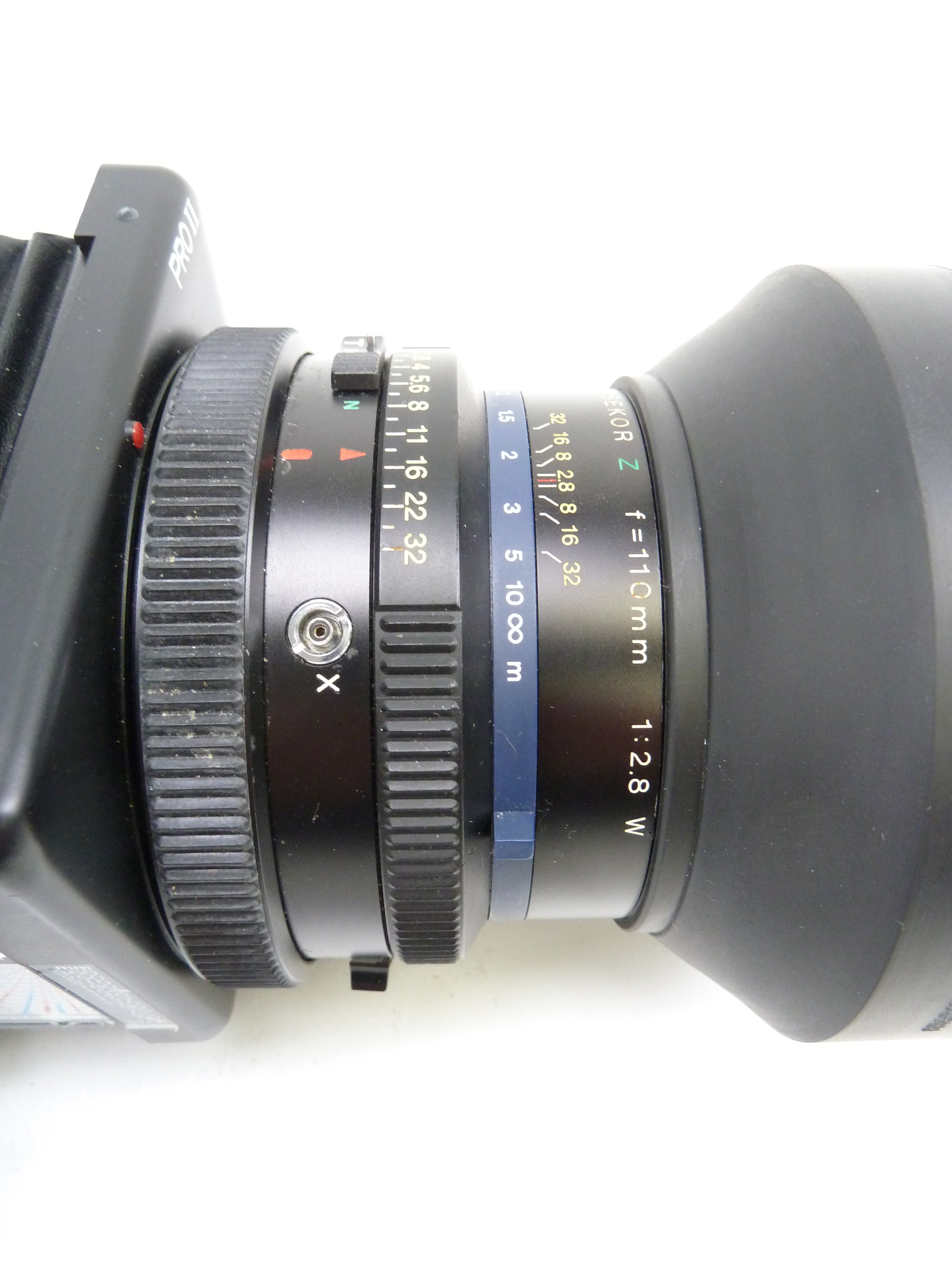 Mamiya RZ67 Pro II Camera Outfit with 110MM F2.8 W Lens, Pro II 120 Back, and WLF