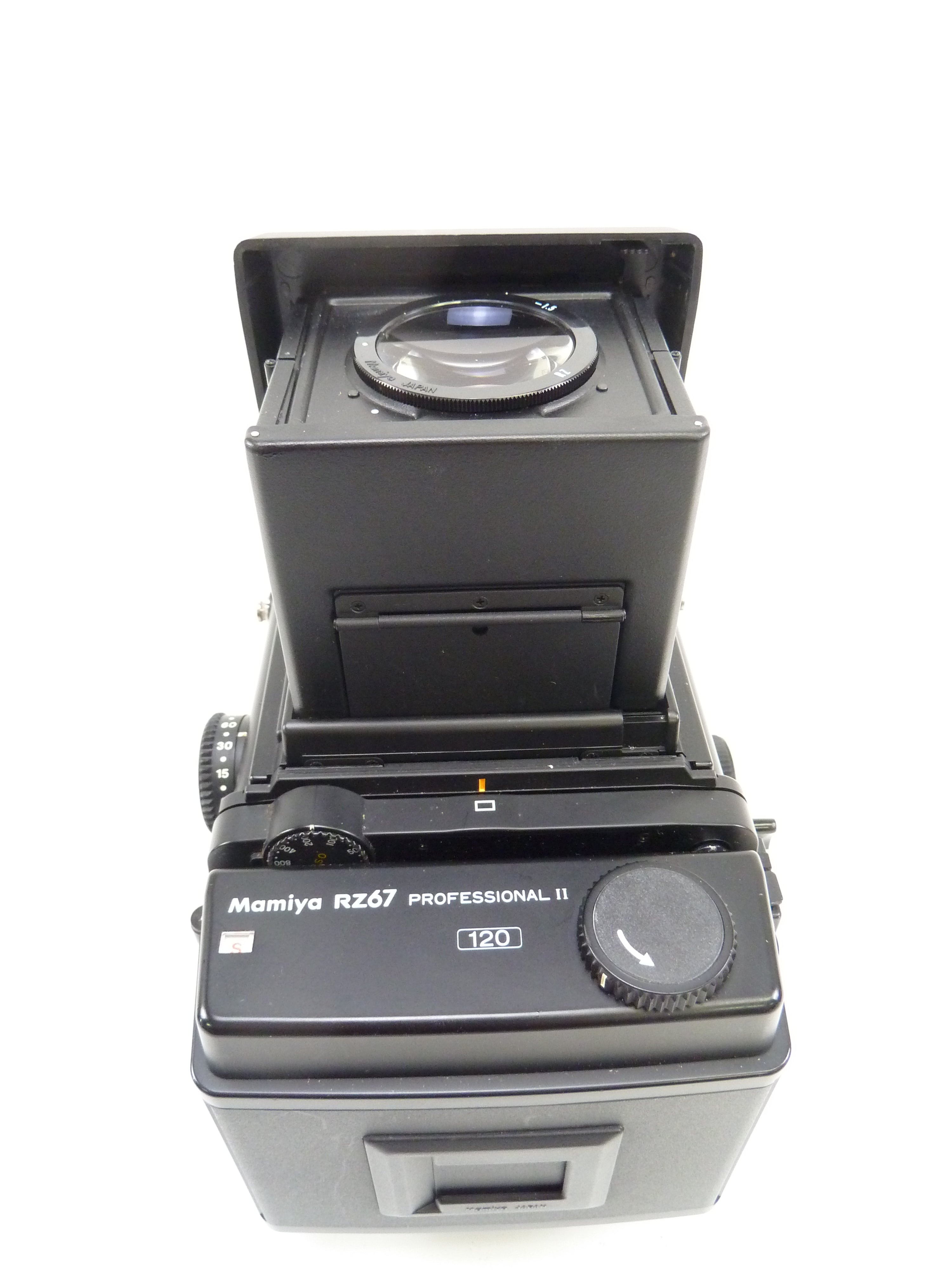 Mamiya RZ67 Pro II Camera Outfit with 110MM F2.8 W Lens, Pro II 120 Back, and WLF
