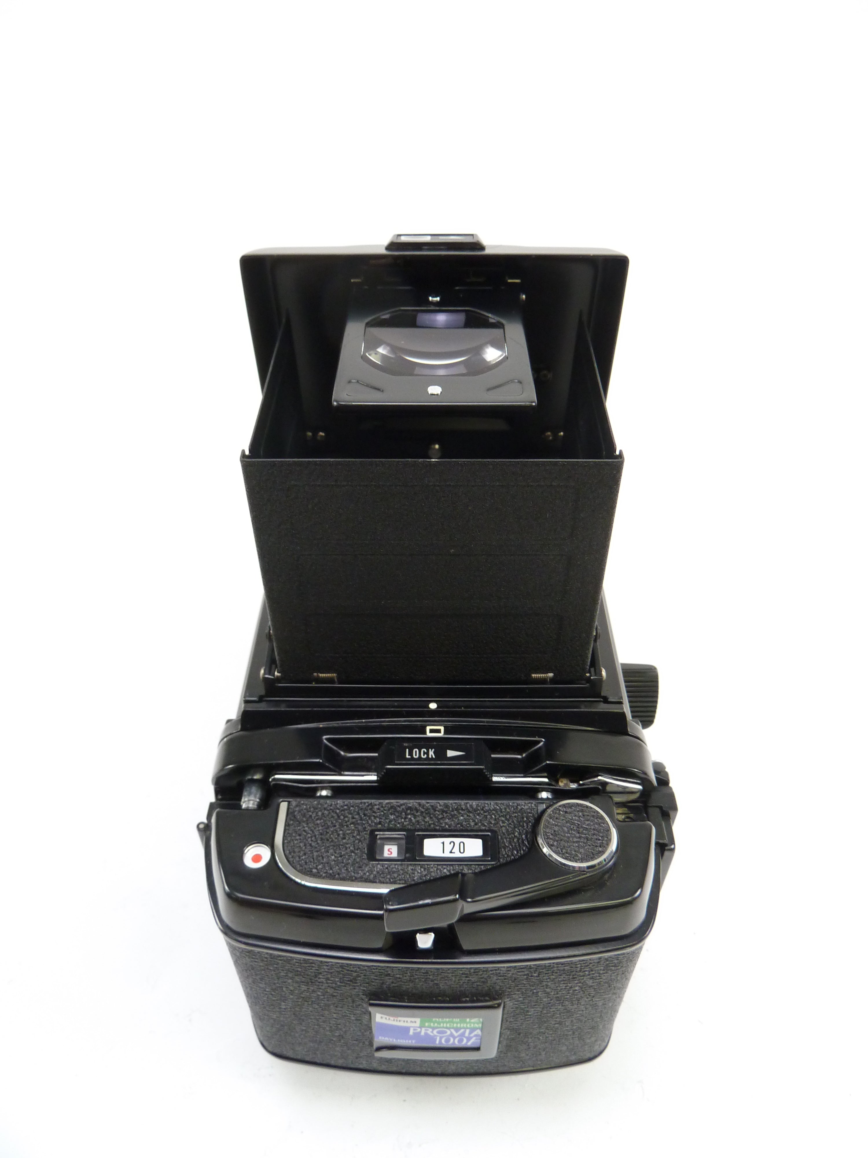 Mamiya RB67 Camera Outfit with 127MM F3.8 Lens, 120 Back, and WLF