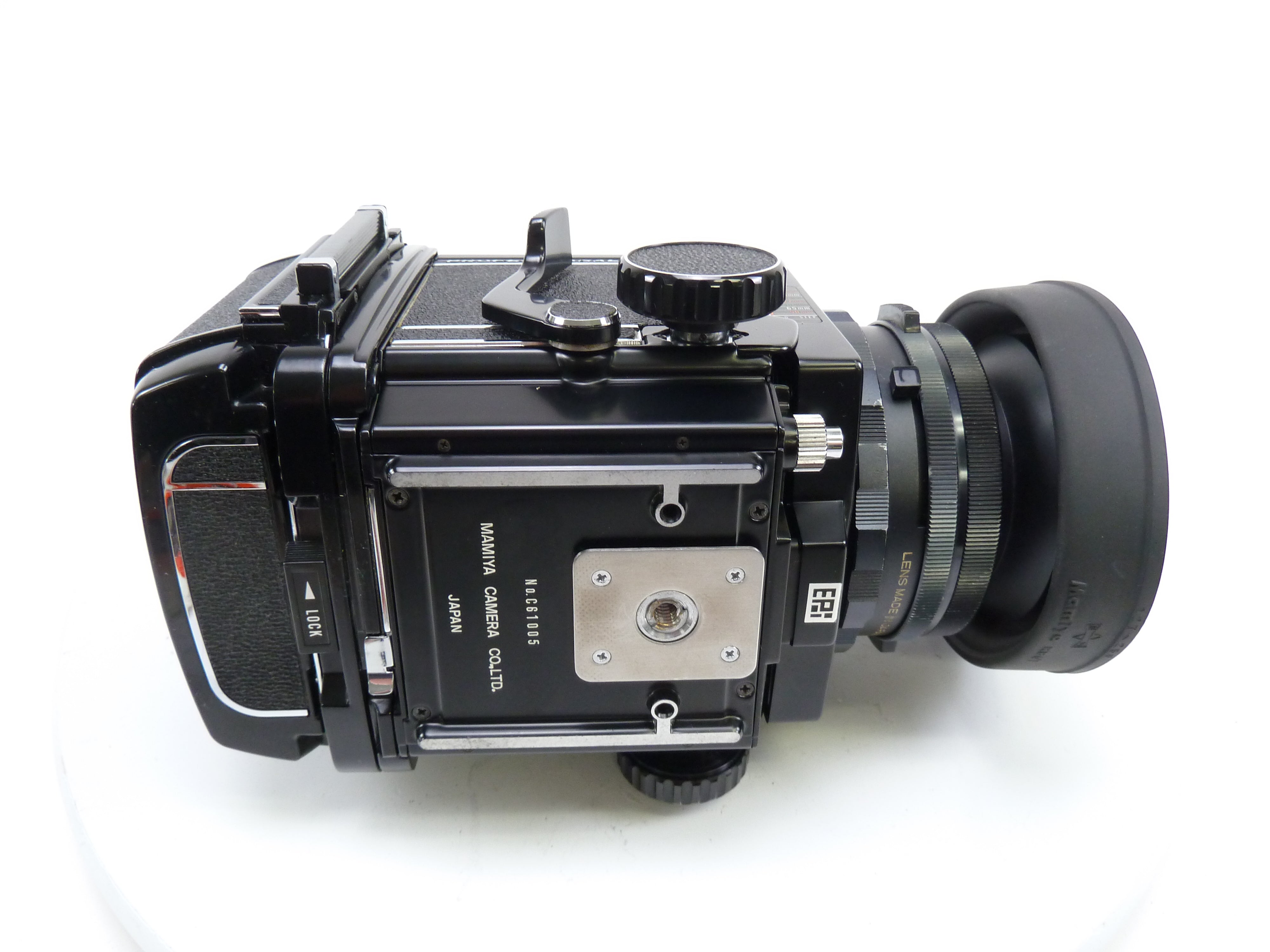 Mamiya RB67 Camera Outfit with 127MM F3.8 Lens, 120 Back, and WLF