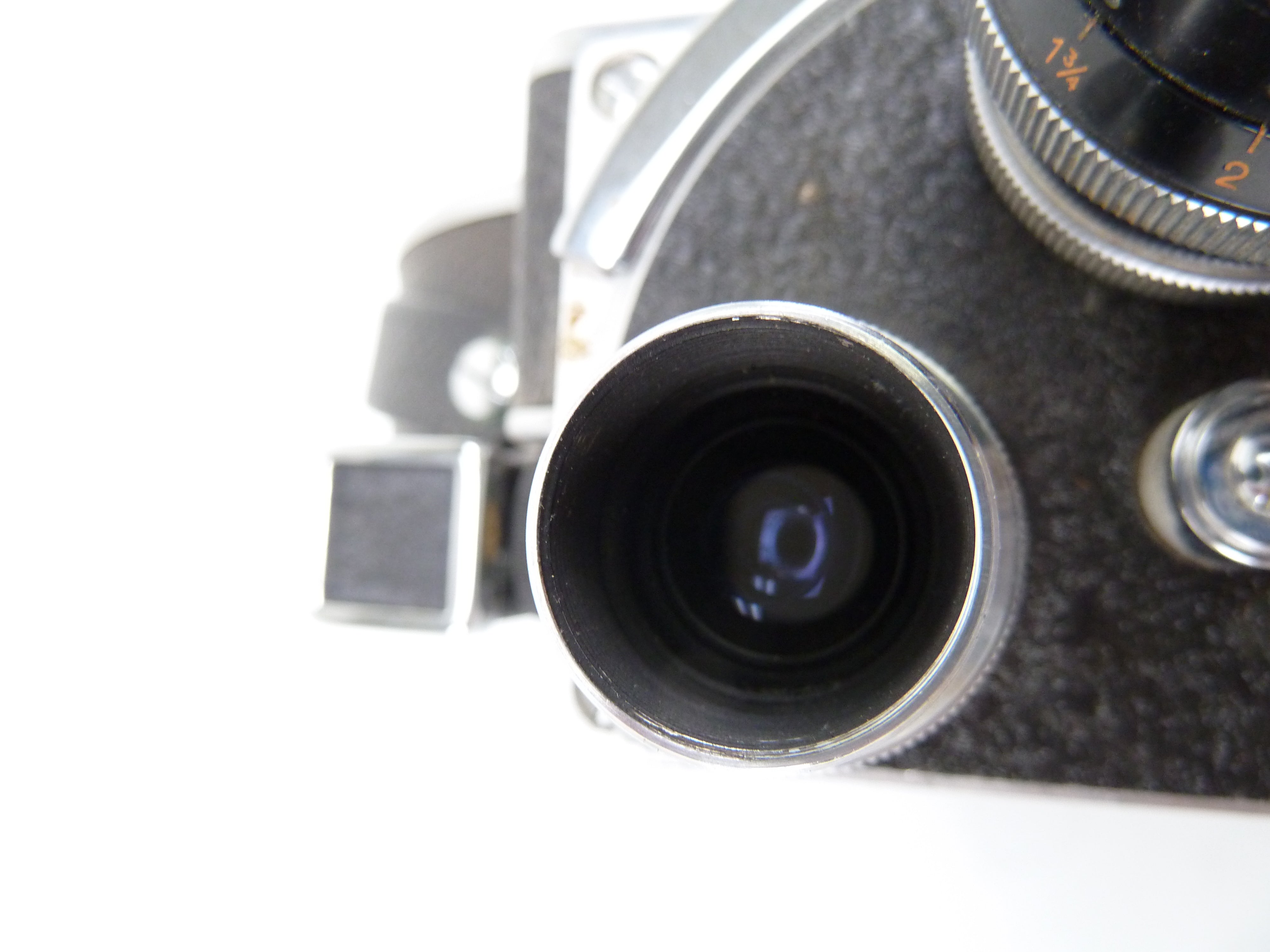 Bolex H16 Standard with 1" f2.5 Wollensak and Pizar 26MM f1.9 Lens