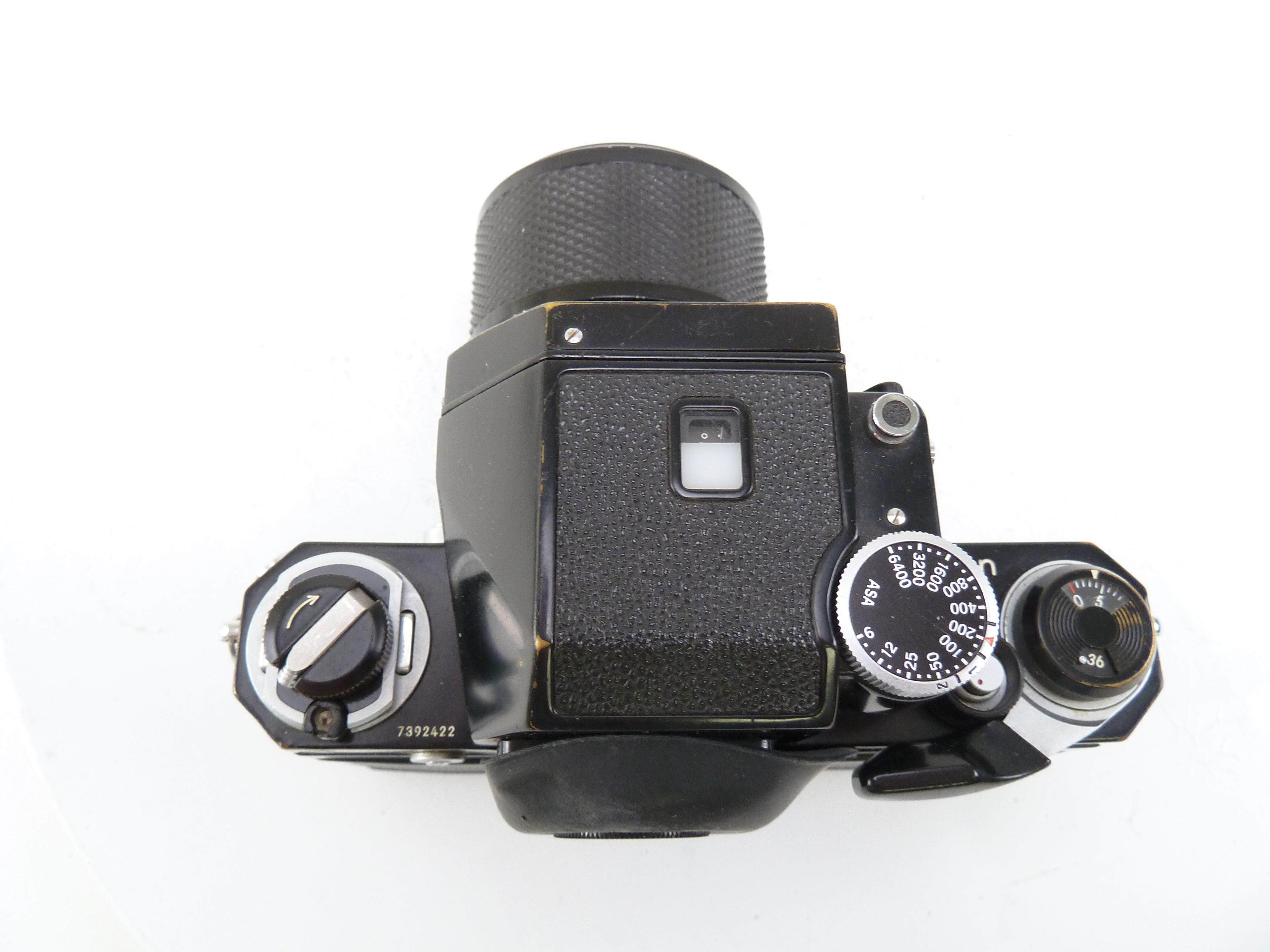 Nikon FTn Black Body with 43-86MM F3.5 Zoom Lens