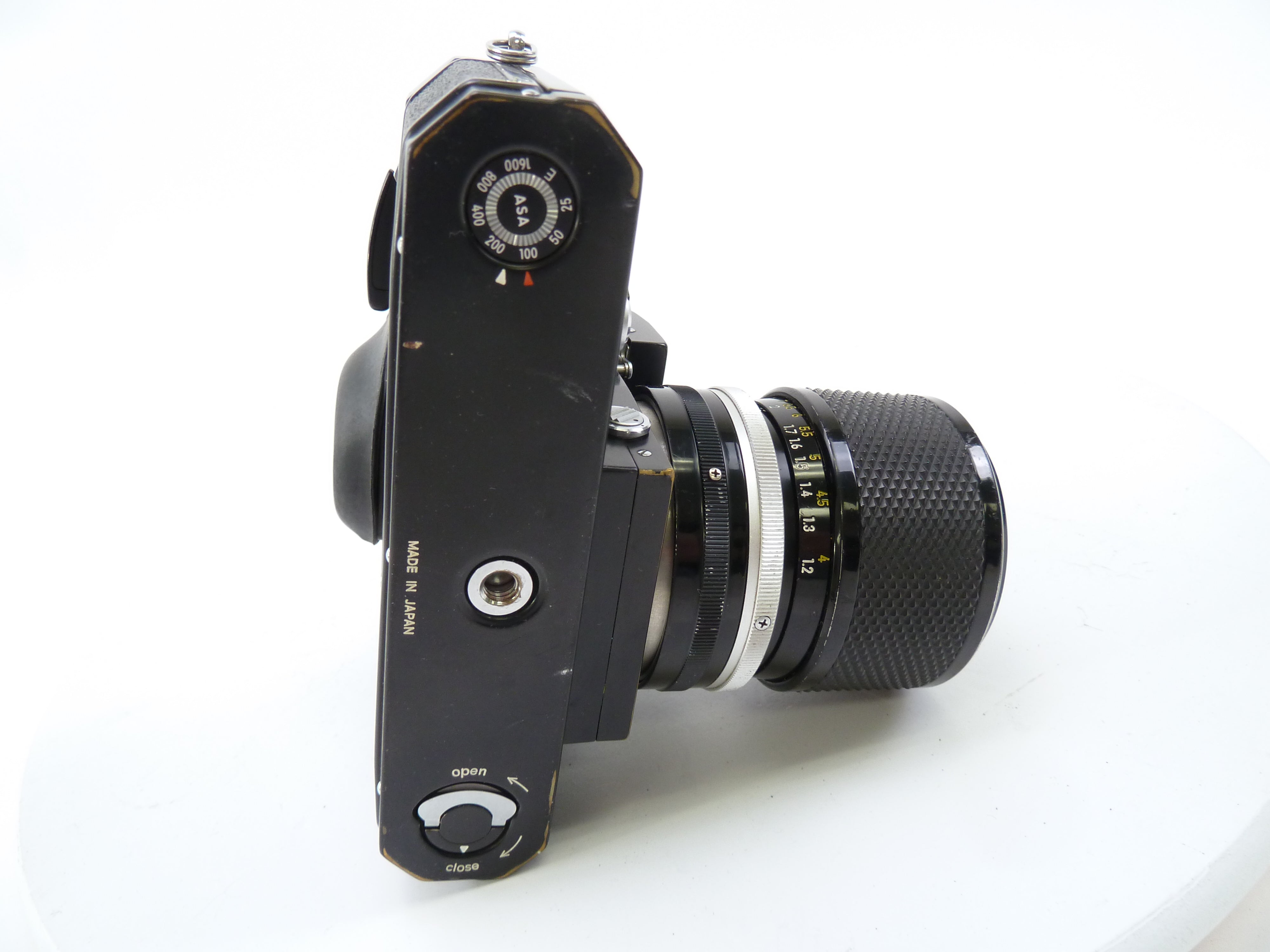 Nikon FTn Black Body with 43-86MM F3.5 Zoom Lens