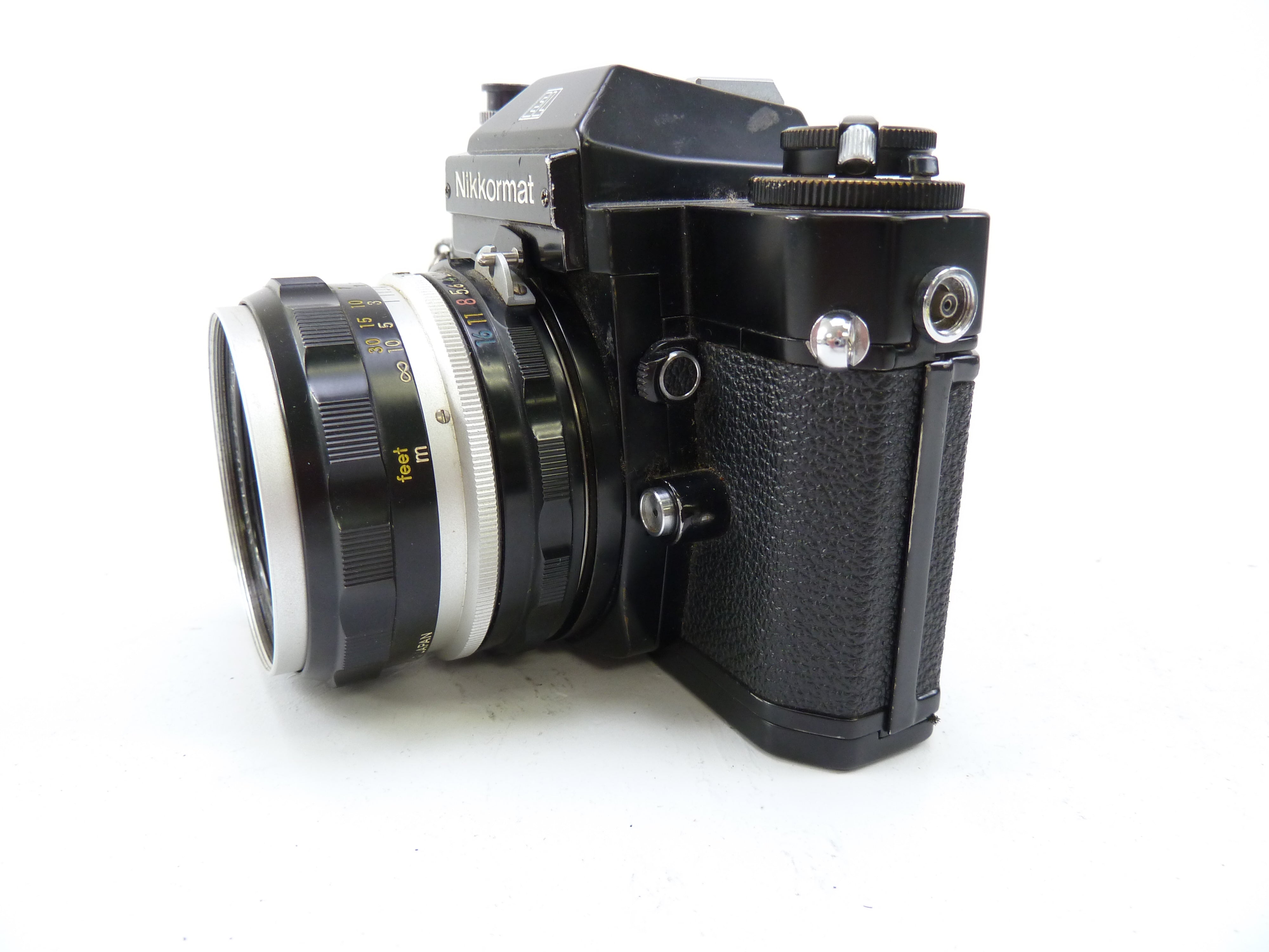 Nikon Nikkormat EL Black Body with 50MM f2