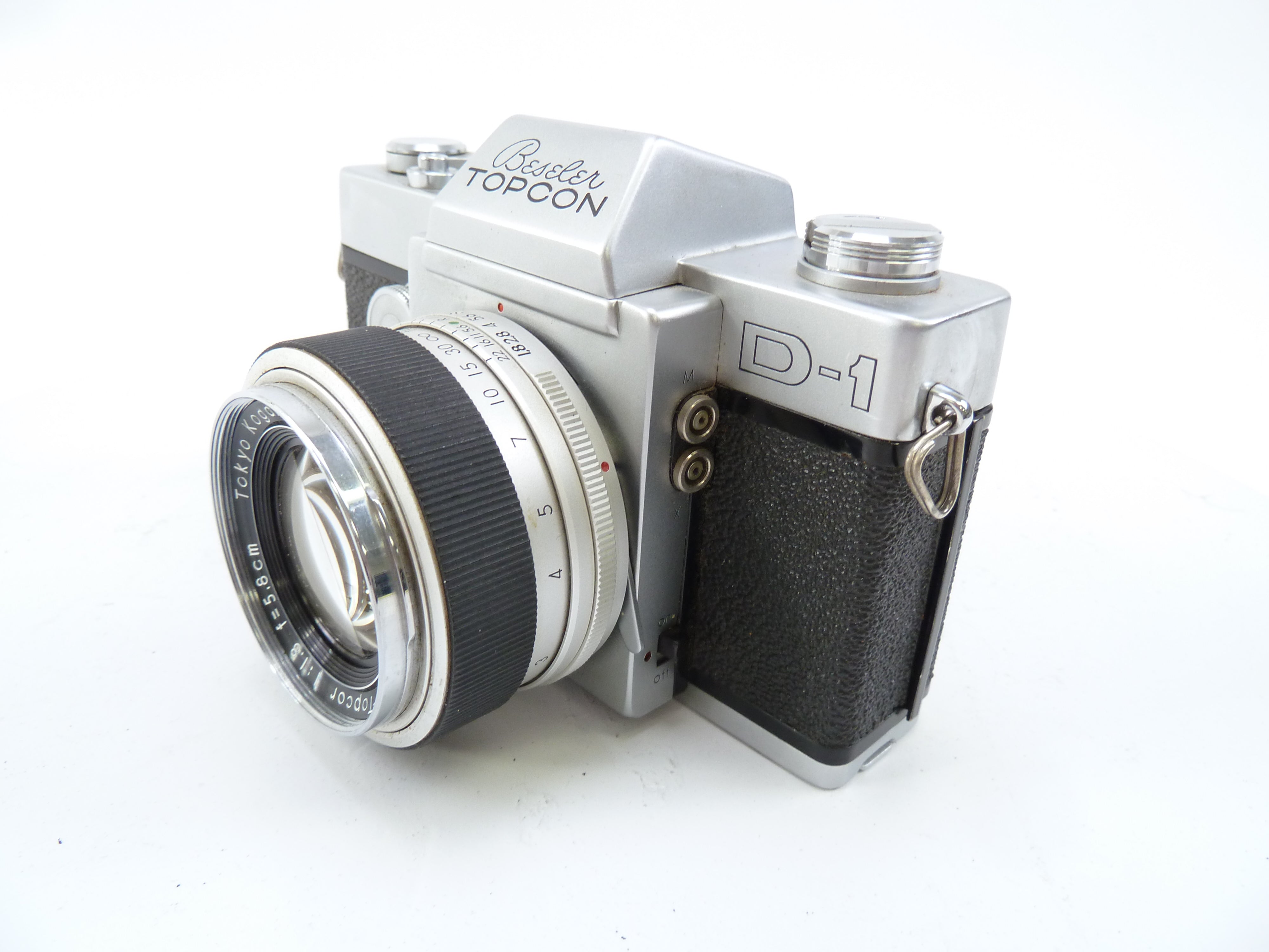 Beseler Topcon D-1 with 5.8cm F1.8 Lens