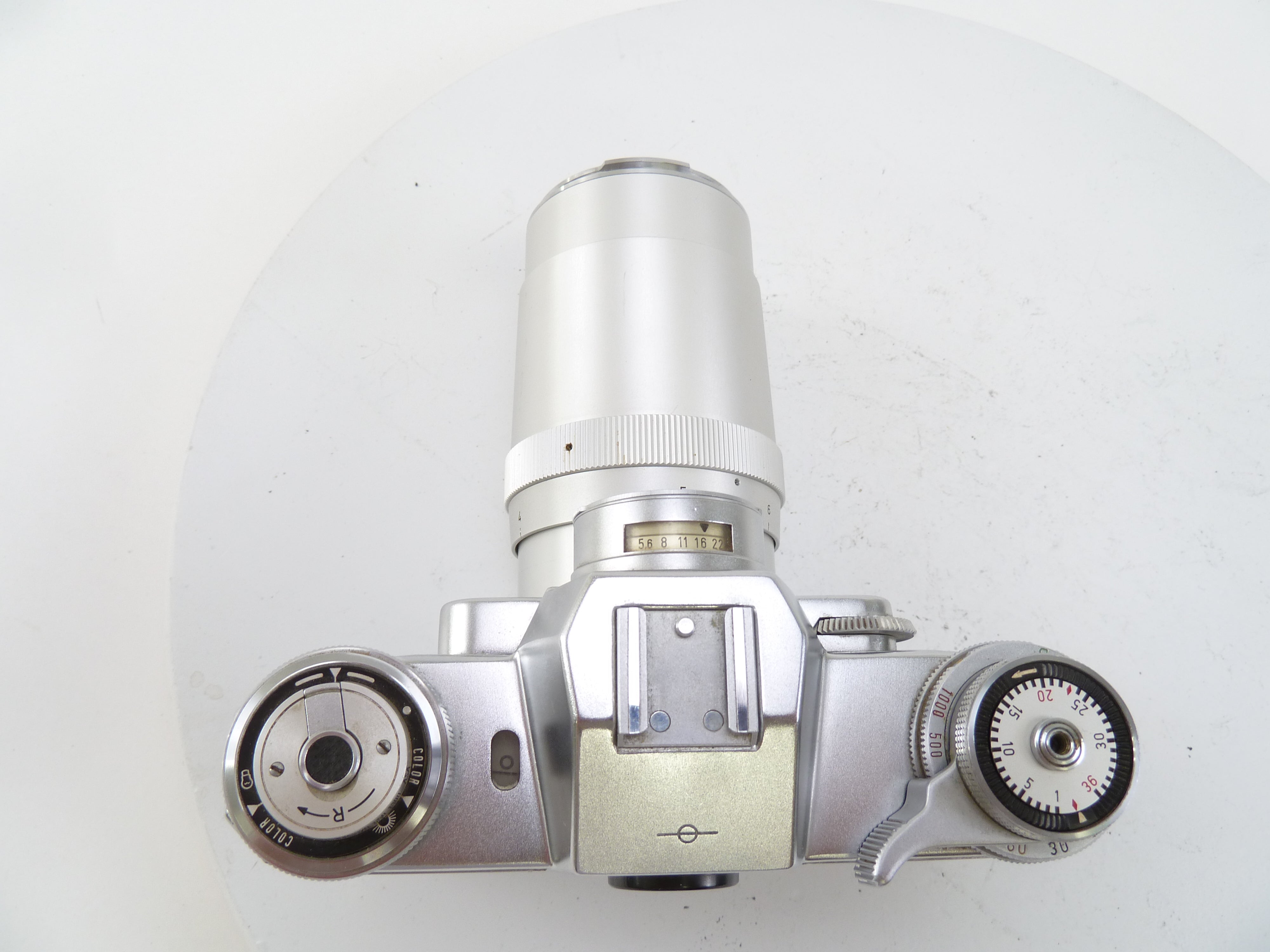 Contarex 1 with Zeiss Sonnar 135MM f4