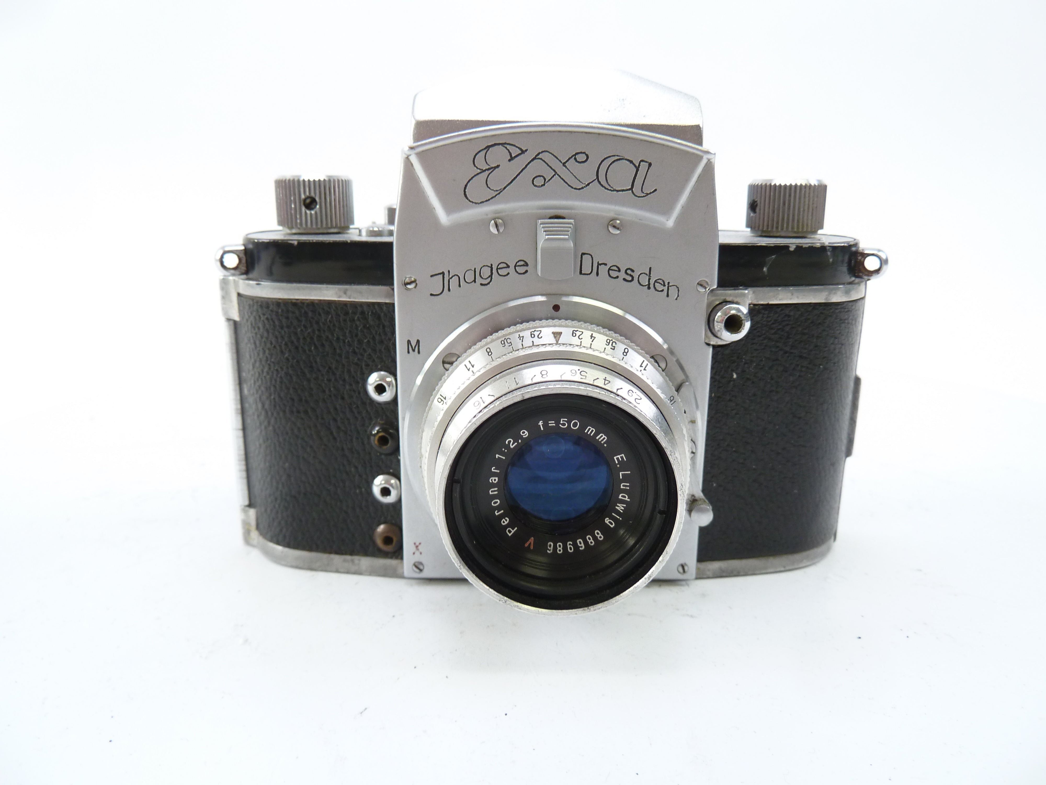 Exakta EXA Jhangee Dresden 35MM Camera with Perfonar 50MM F2.9 Lens