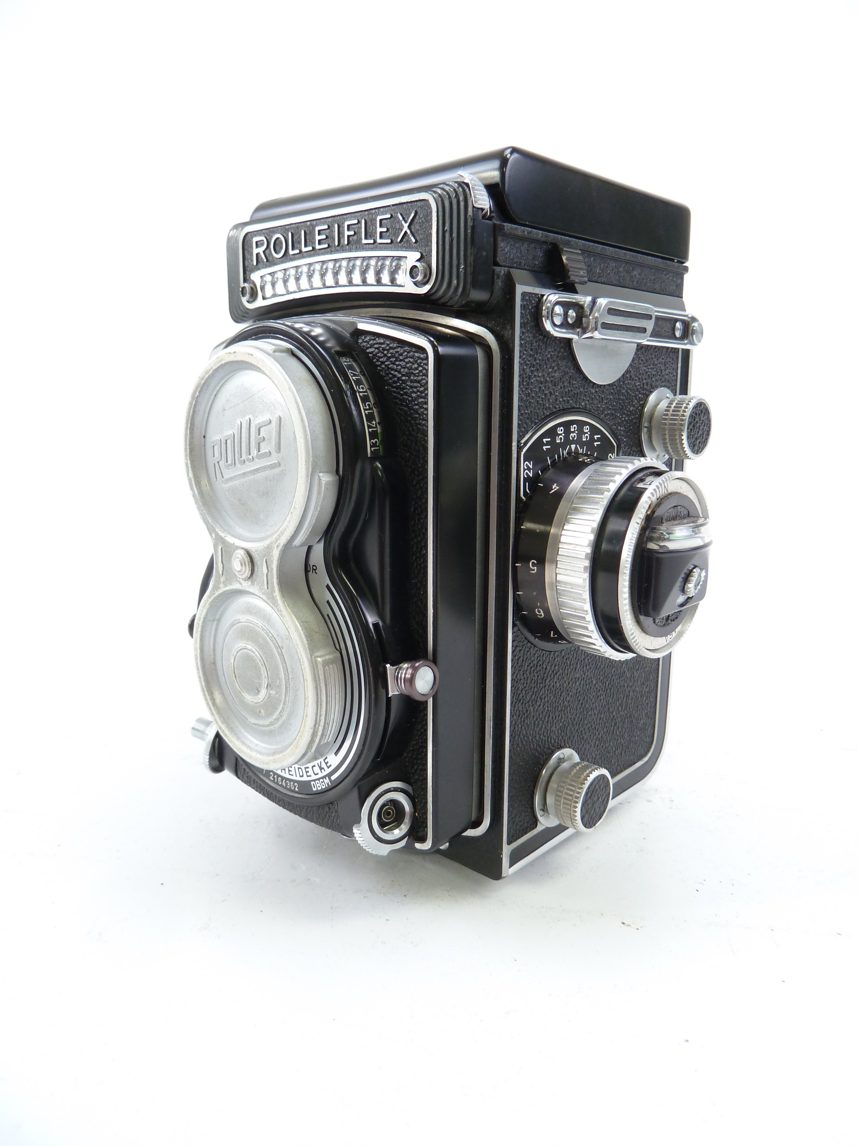 Rolleiflex T type 2 Twin Lens Reflex Camera with Tessar 75MM F3.5 Lens