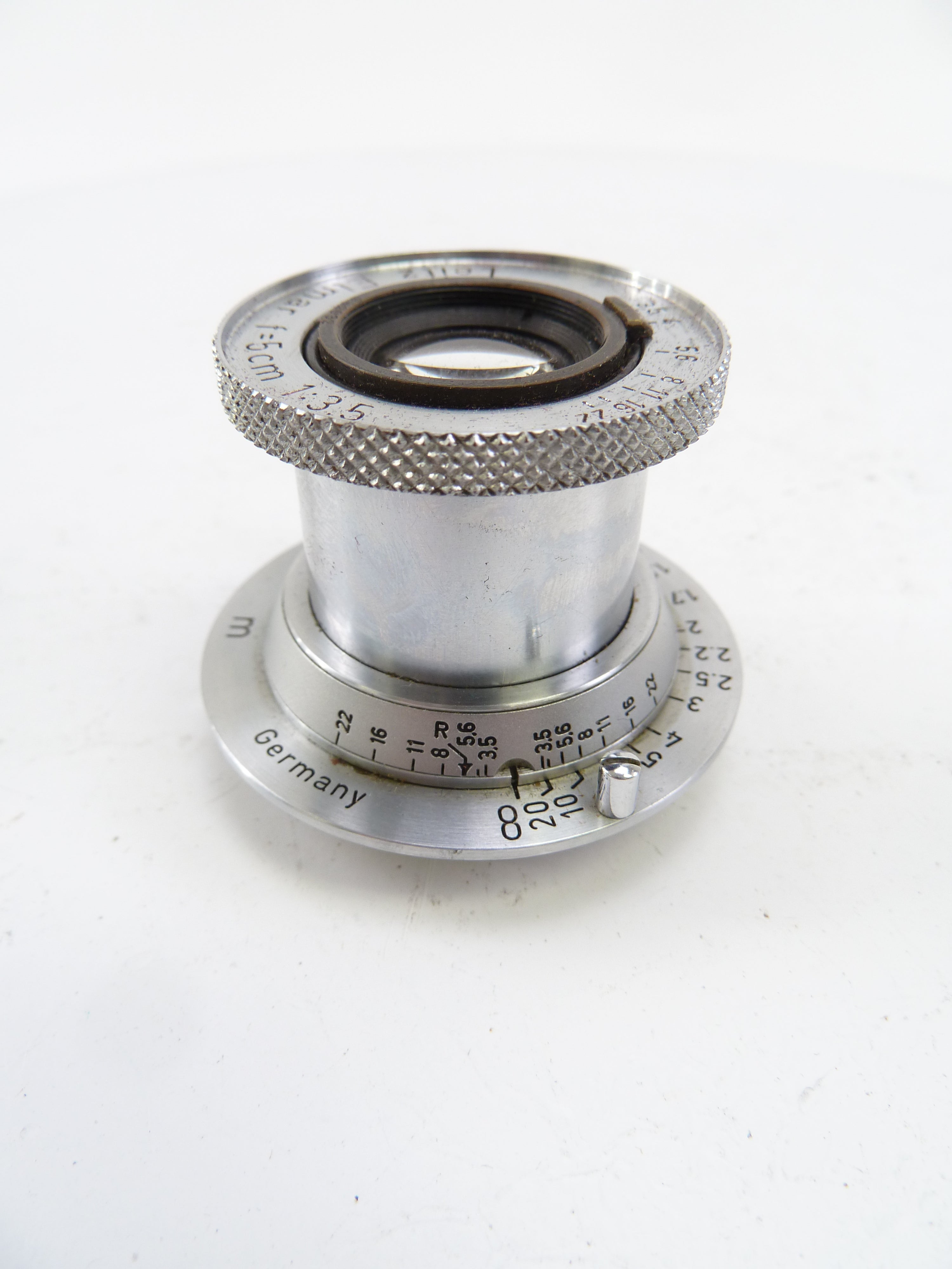 Leica Leitz Elmar 5cm F3.5 L39 Screw Mount Collapsable Lens