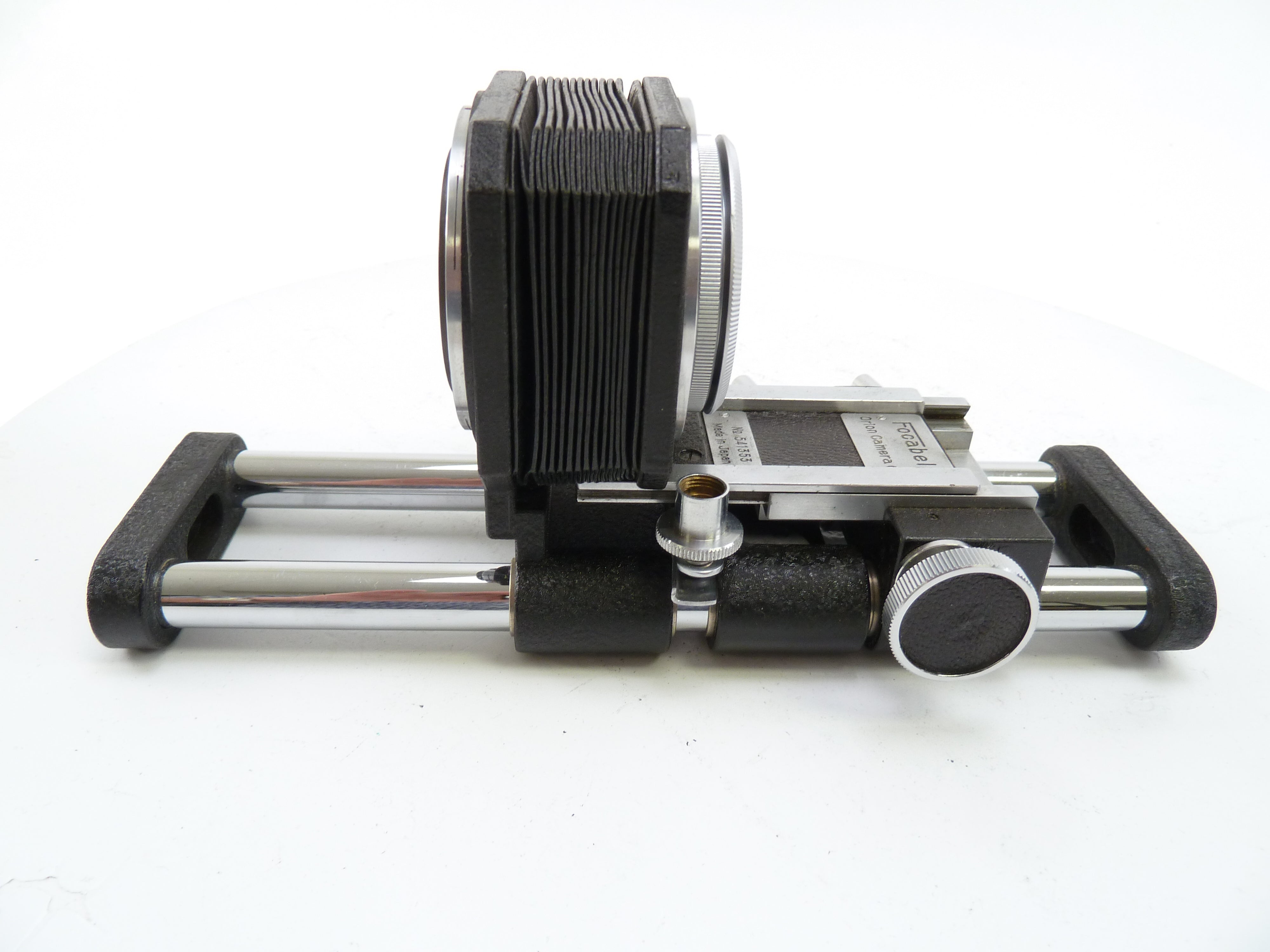 Focalbell bellows with rail system for L39 Lens to Leica M Mount by Orion Camera