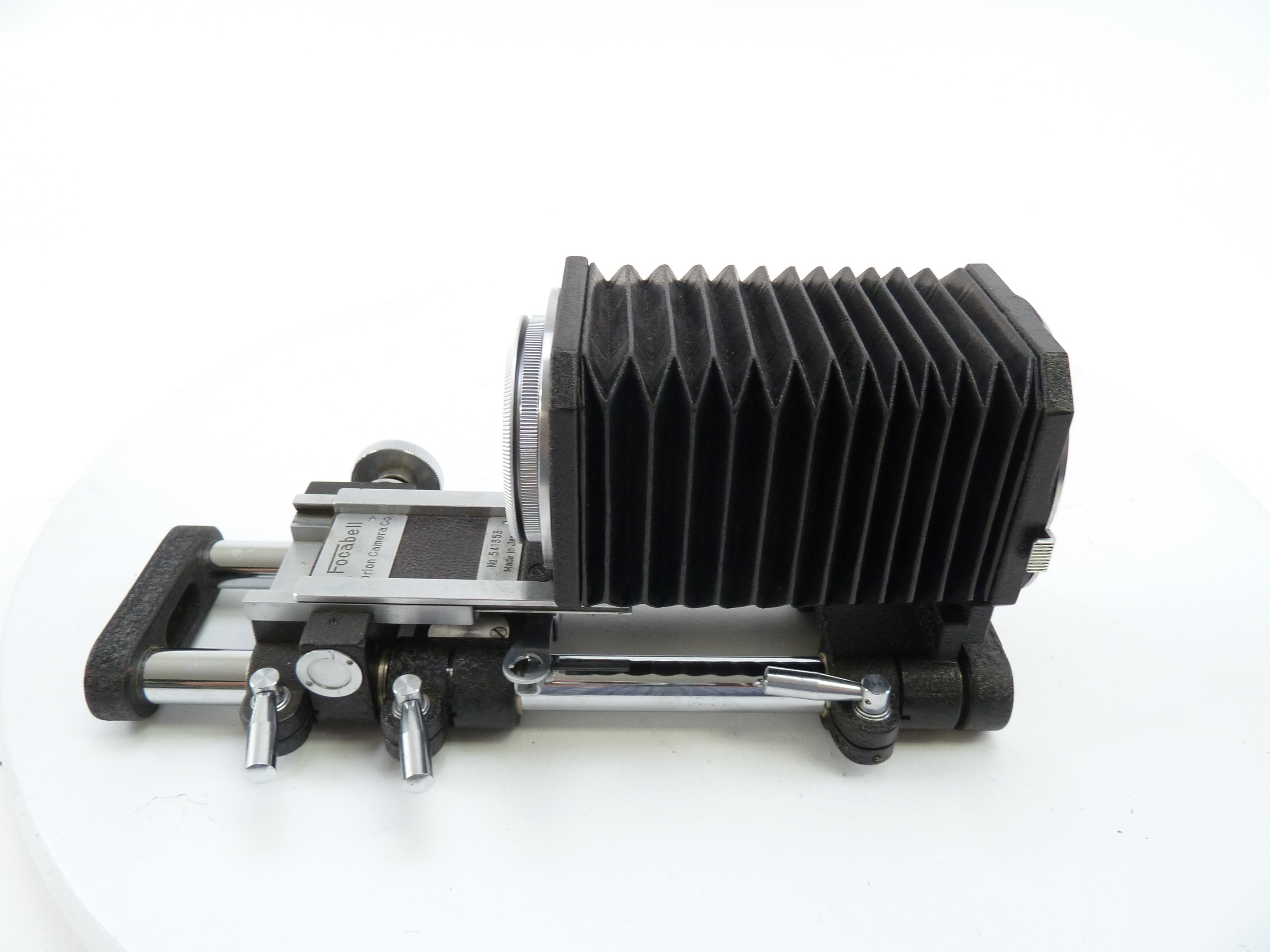 Focalbell bellows with rail system for L39 Lens to Leica M Mount by Orion Camera