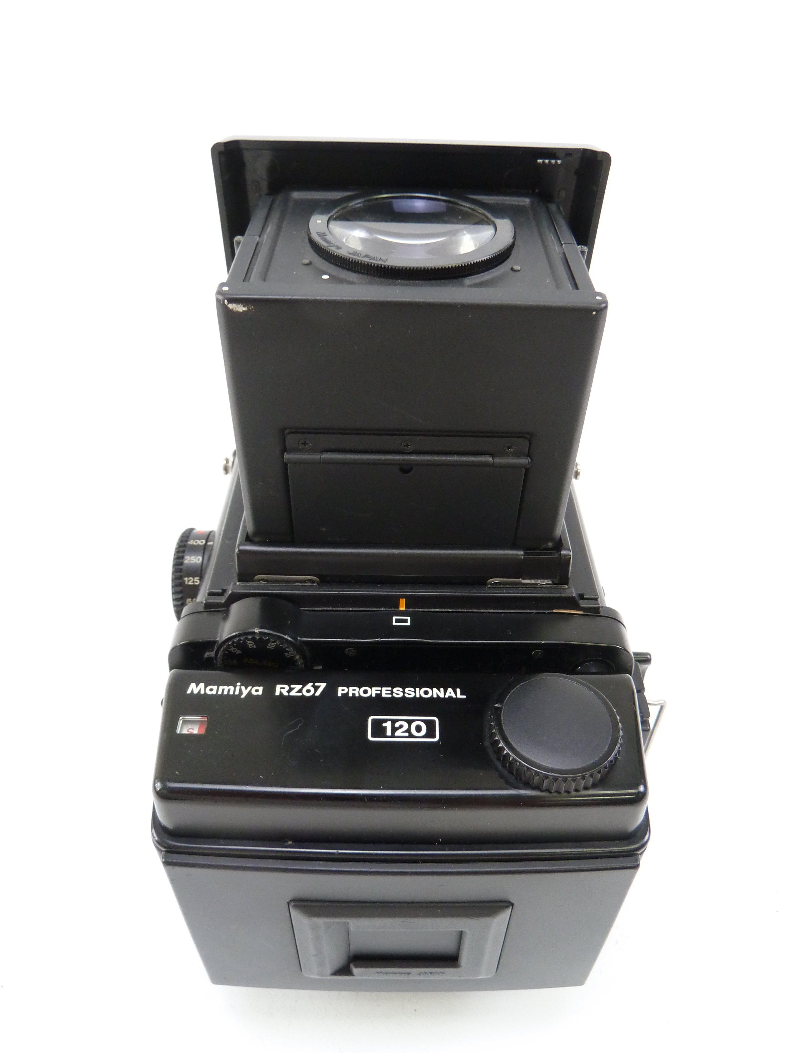 Mamiya RZ67 Pro Kit with 110MM F2.8 Lens, Pro 120 Film Back, and WLF