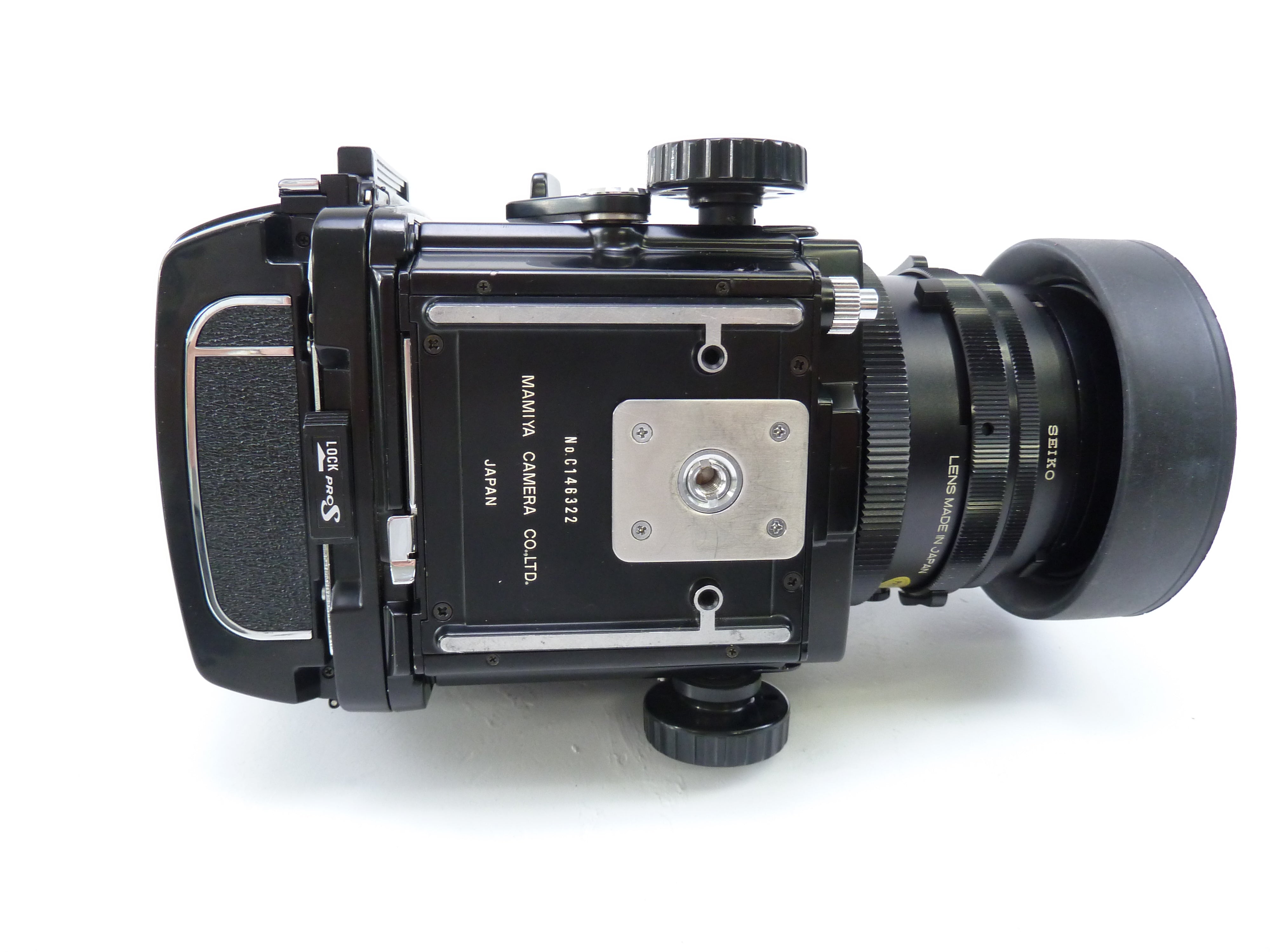 Mamiya RB67 Pro S Camera Outfit with 90MM F3.8 C Lens, Pro S 120 Back, and WLF