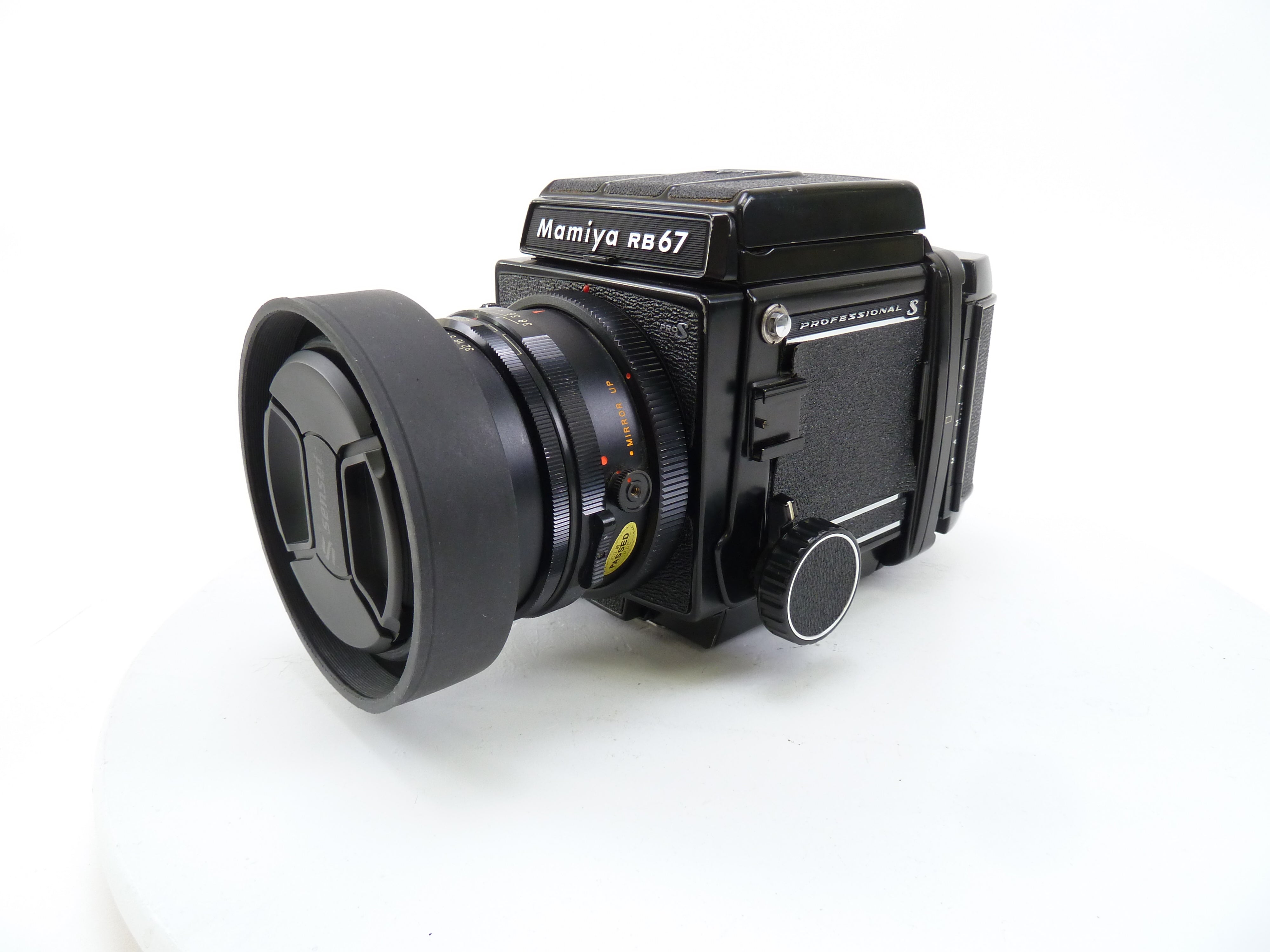 Mamiya RB67 Pro S Camera Outfit with 90MM F3.8 C Lens, Pro S 120 Back, and WLF