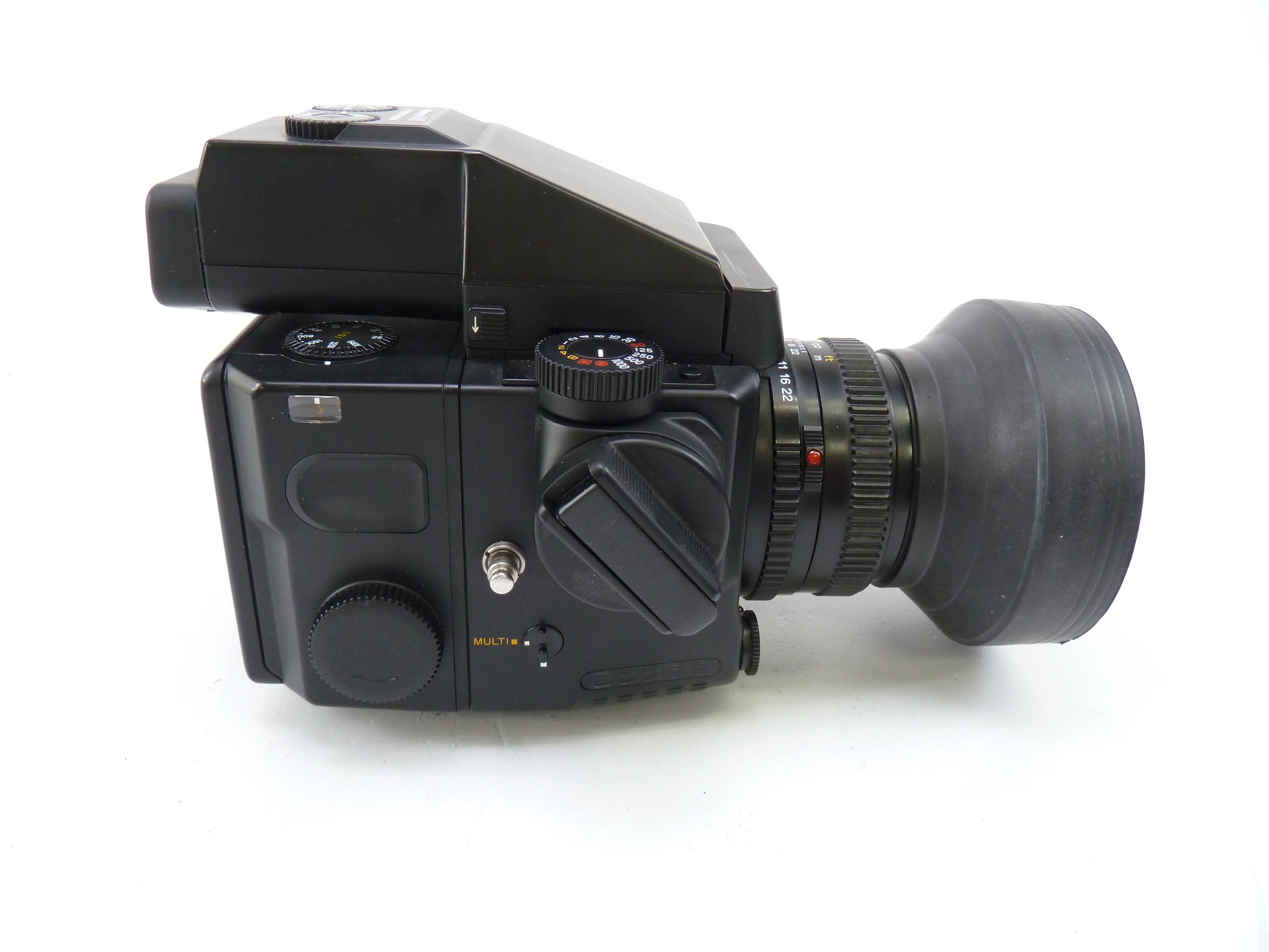 Mamiya 645 Super Camera Outfit with AE Prism Finder, 80MM F2.8 N Lens, and 120 Back