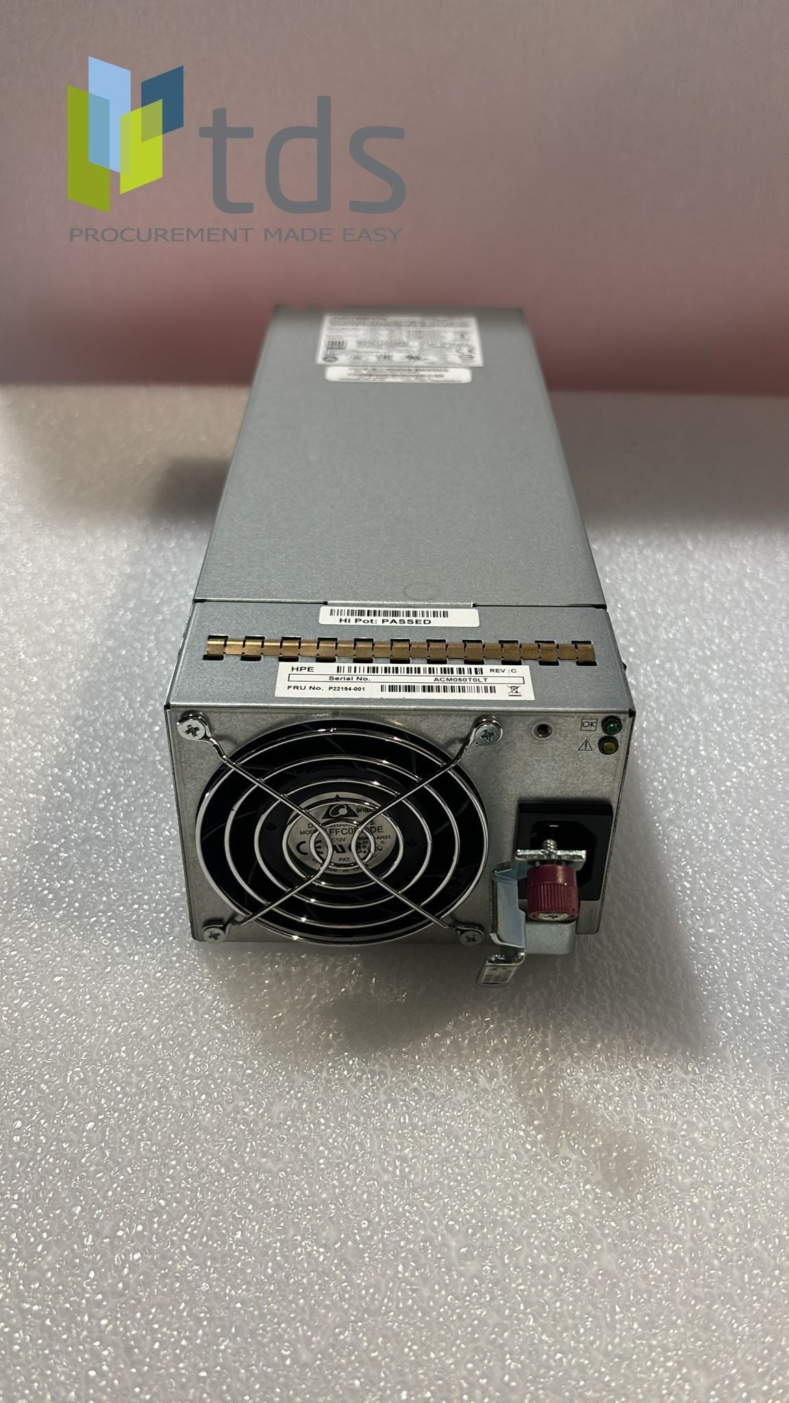 HP P22194-001 MSA 627W Gold Power Supply MSA1050 | Alo Tech Solutions