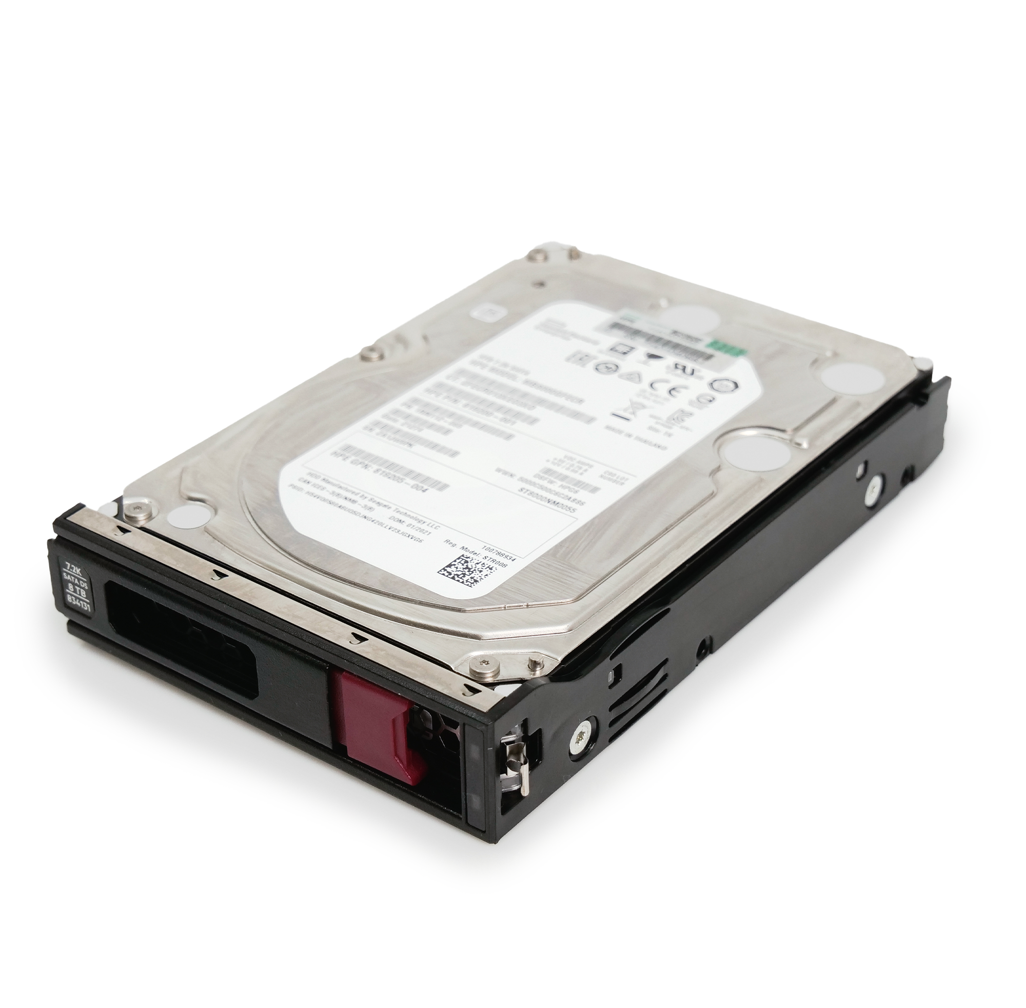 HP Generation 10 819200-001 8TB 7.2K RPM SATA 6Gb/s 512e 3.5in Refurbished HDD