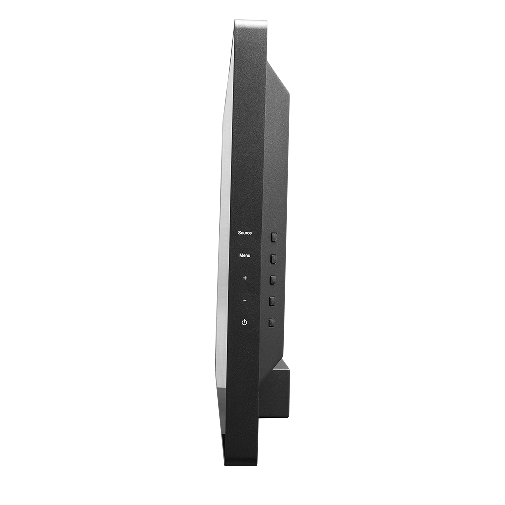Speco Technologies PVM27 27-inch Public View Monitor with 5MP IP camera and 2MP TVI camera
