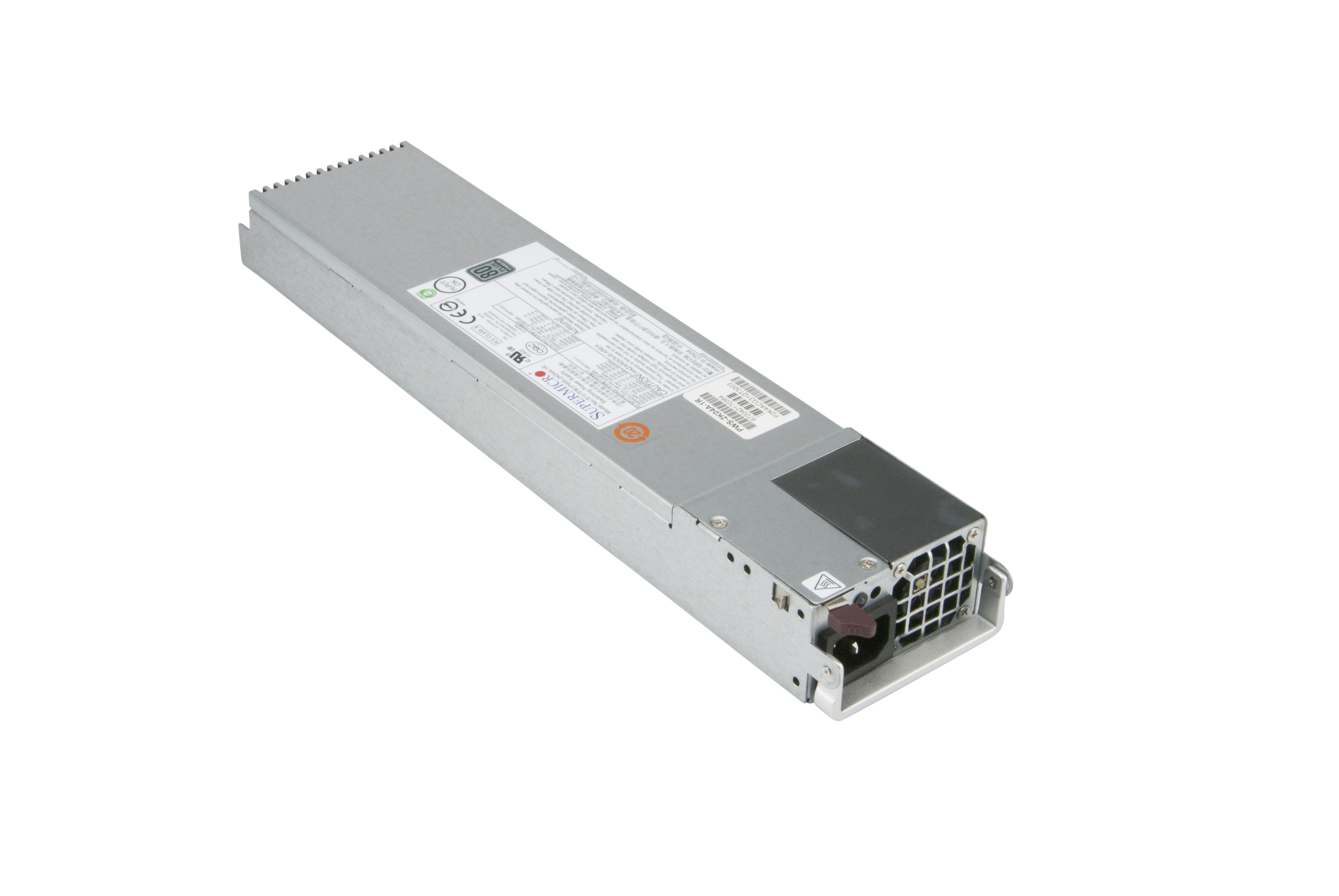 Supermicro PWS-2K04A-1R 2000W Titanium Level Redundancy 1U AC-DC Power Supply - PWS-2K04A-1R.