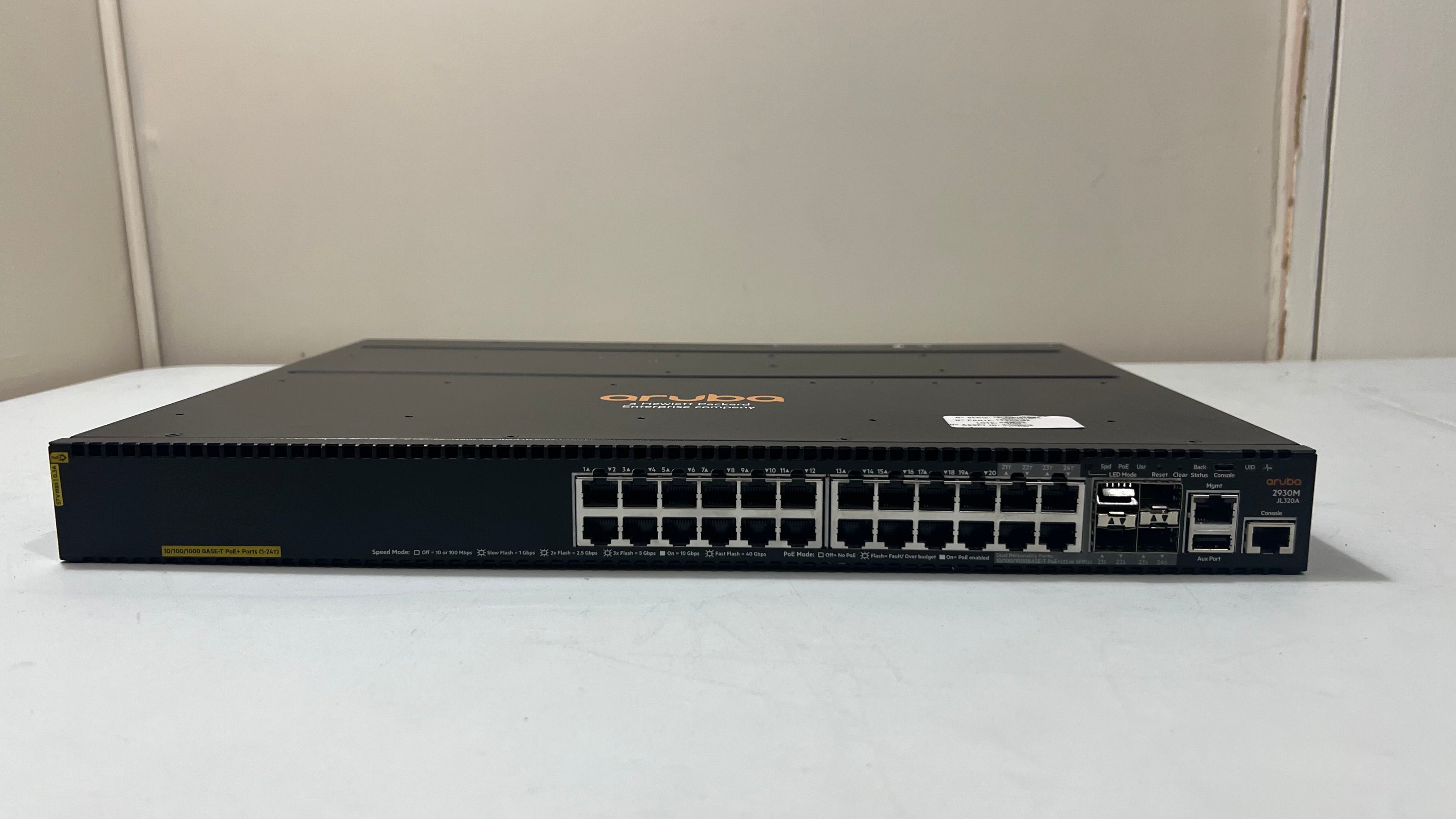 Aruba JL320A 2930M 24G PoE+ 1-Slot Switch | Alo Tech Solutions