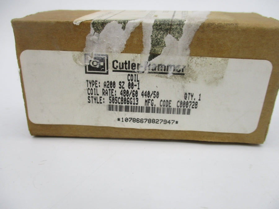 CUTLER HAMMER A200SZ00-1 505C806G13 440/480V NSMP