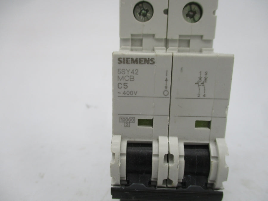 SIEMENS 5SY4211-7 5SY42MCBC5 400V 5A NSNP