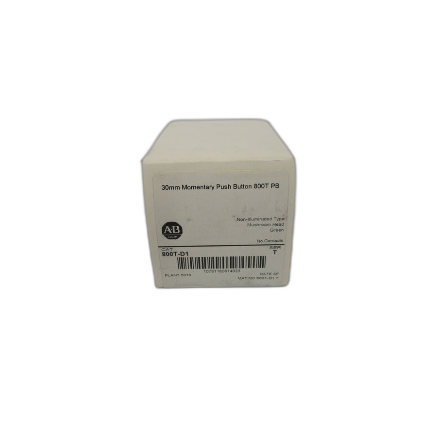 ALLEN BRADLEY 800T-D1 SER. T (WH) NSFS