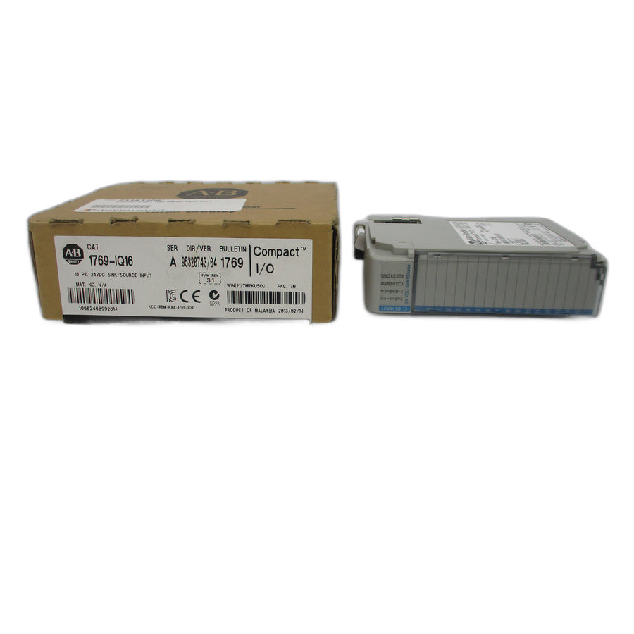 ALLEN BRADLEY 1769-IQ16 SER. A F/W 3 REV. 1 DATE: 2013 NSMP
