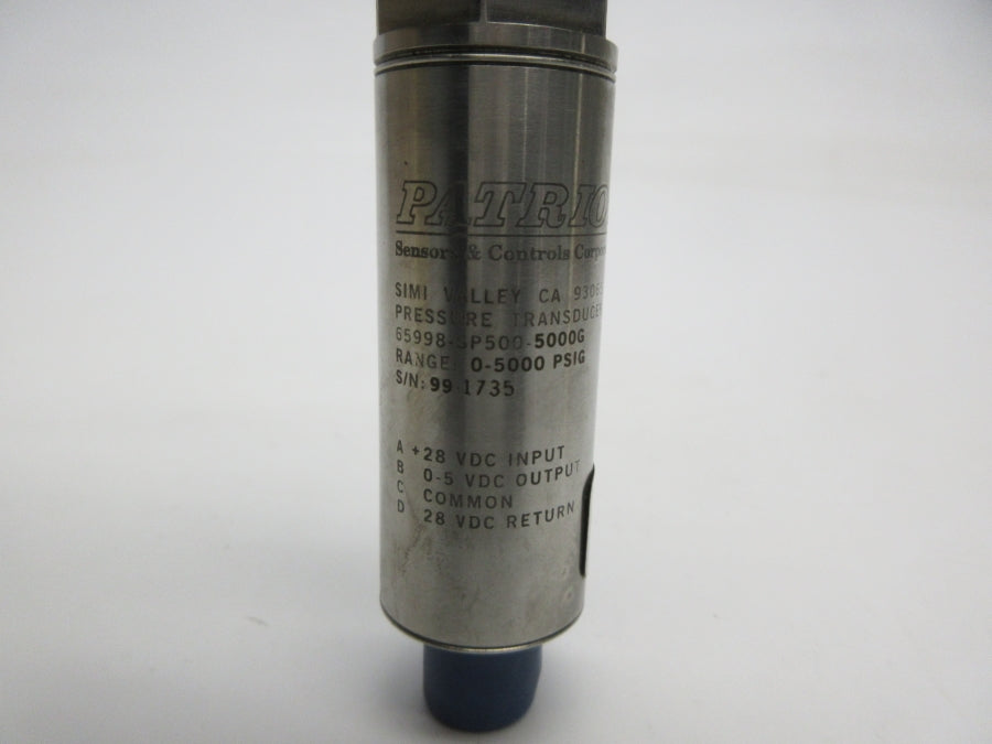 PATRIOT 65998-SP500-5000G 5000PSI NSNP