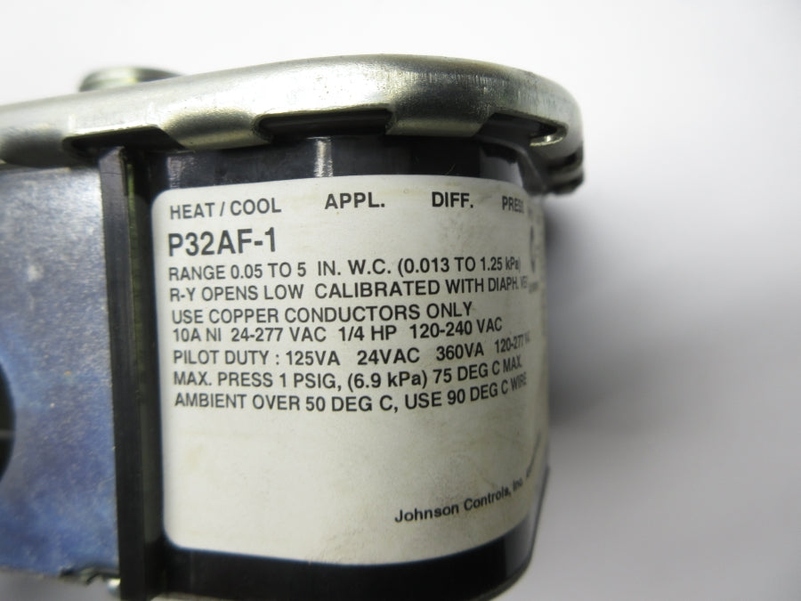 JOHNSON CONTROLS P32AF-1 24-277VAC NSNP