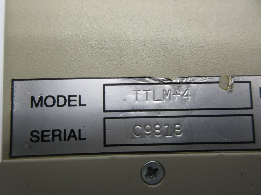 TOLEDO TRANSDUCERS TTLM-4 115/220VAC .1/.05A NSNP