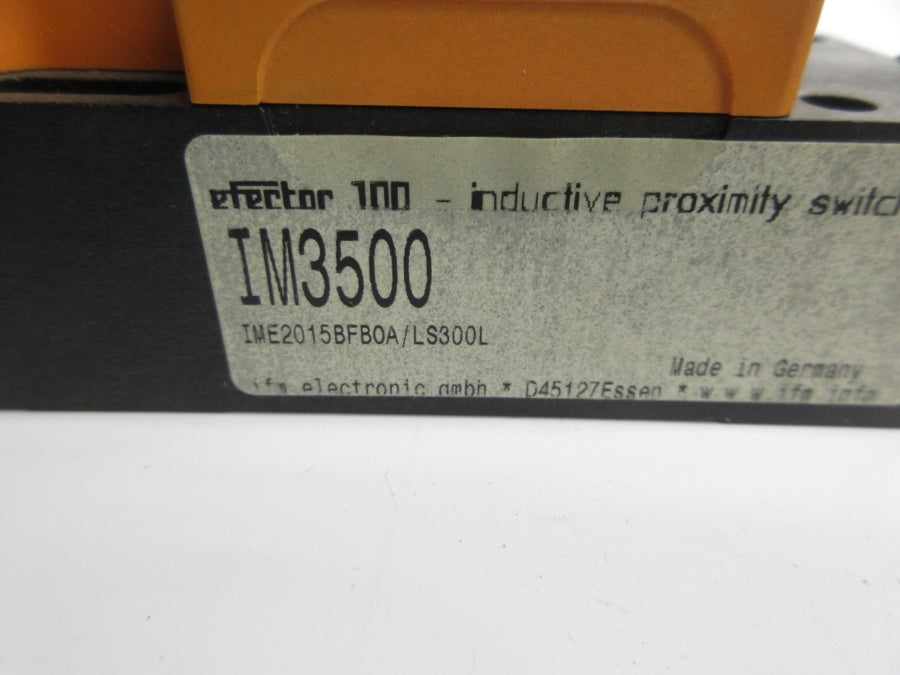 IFM EFECTOR IM3500 IME2015BFBOA/LS300L 20-250VAC NSNP