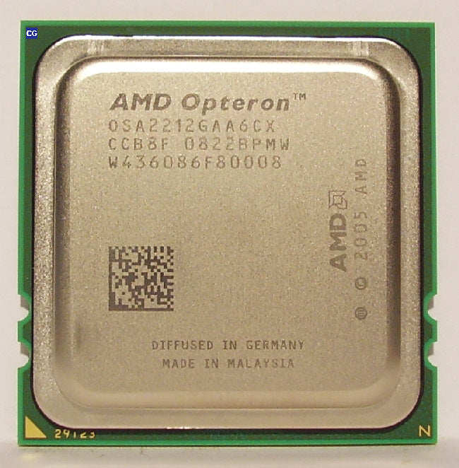 AMD Opteron 2212 HE 2.0GHz Dual-Core Socket F LGA-1207 Server Processor - OSP2212GAA6CX