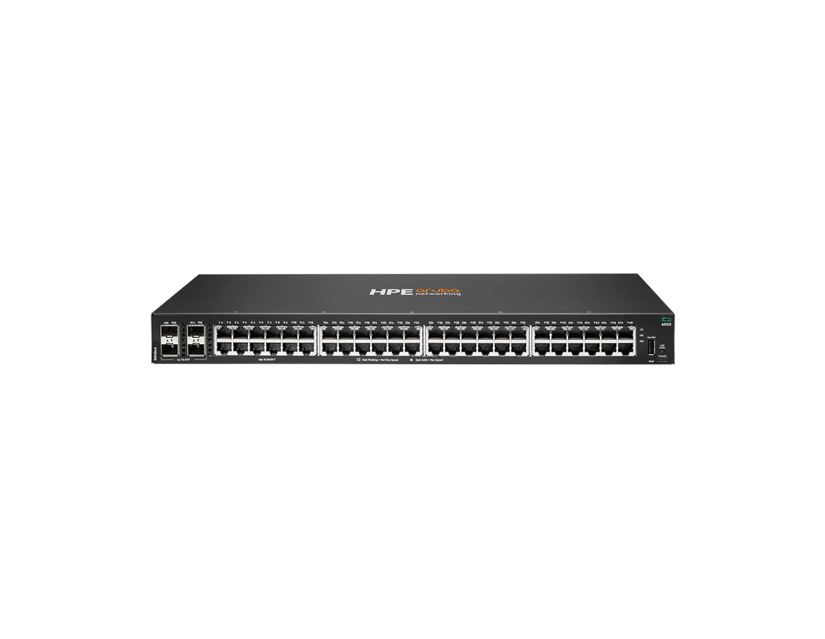 HPE Aruba Networking R8N86A 6000 48G Switch 4SFP