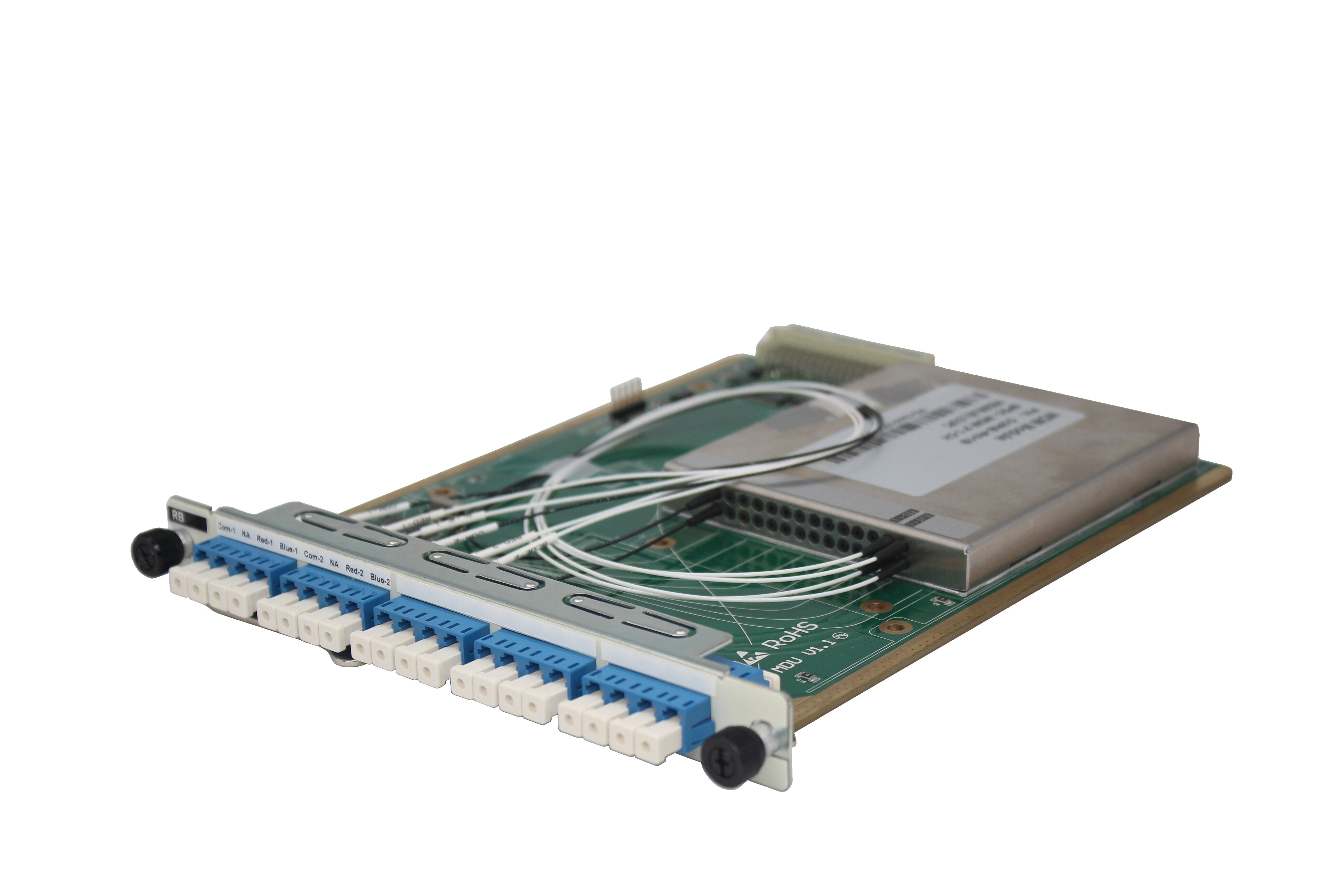Customized 1x2 Single Fiber DWDM Splitter Red/Blue C Band Filter