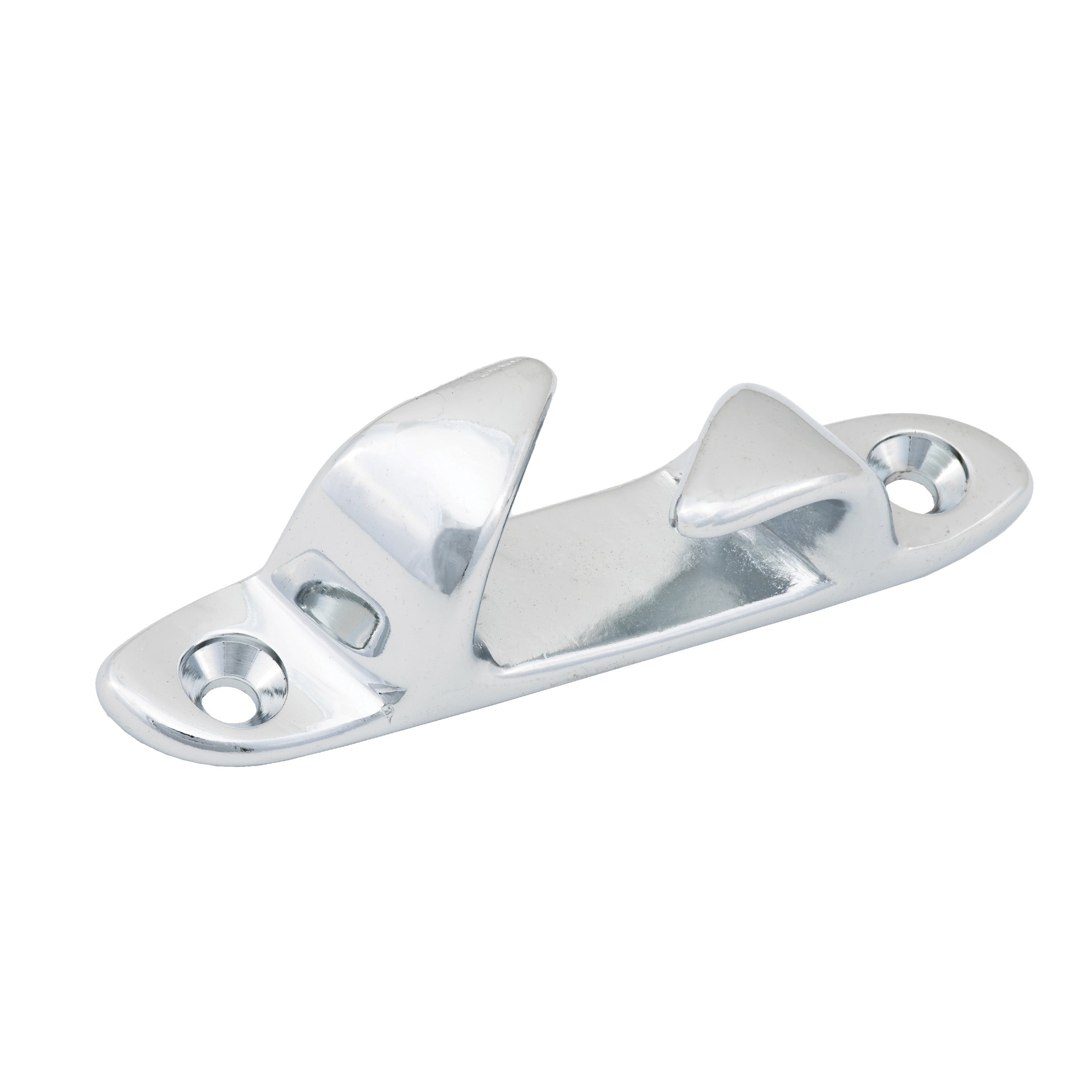 Whitecap S-0981 4-1/2" Cp/Brass Skene Bow Chock Pair