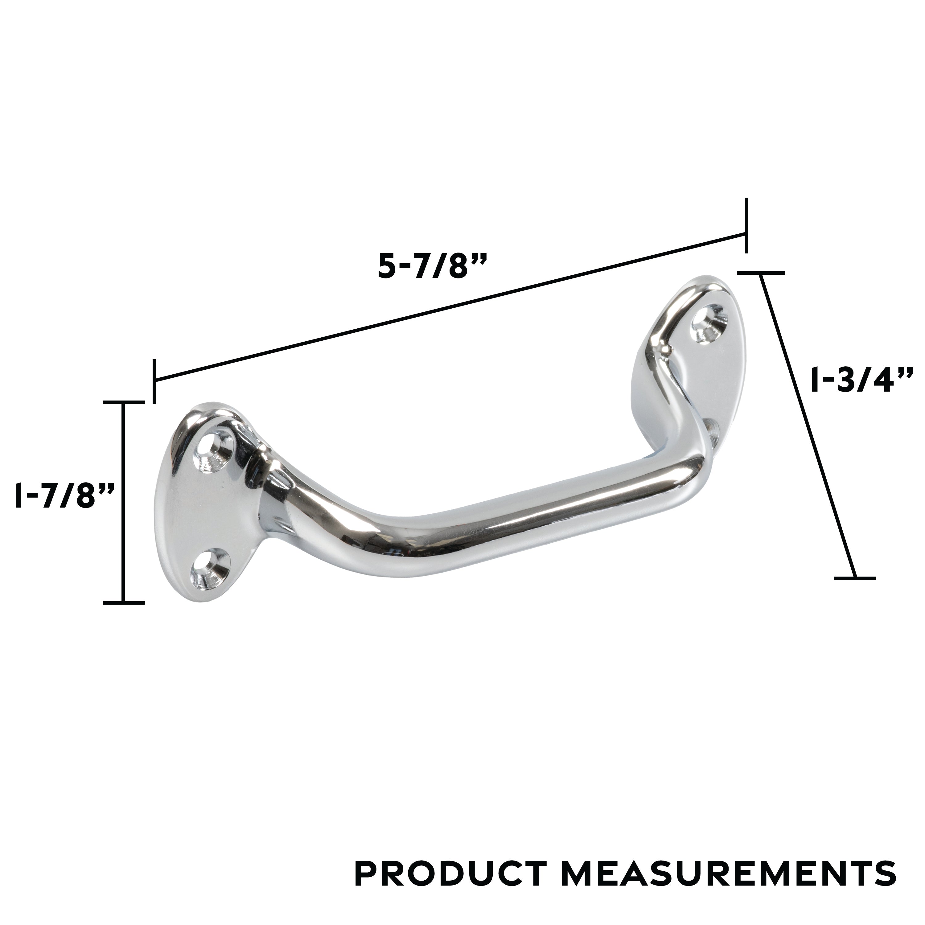 Whitecap S-1462 Cp/Zamac Stern Handle