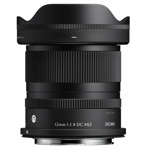 Sigma 12mm f/1.4 DC Contemporary Lens for Canon RF-S