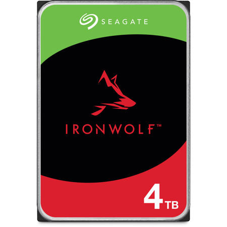 Seagate IronWolf SATA III 3.5" Internal NAS Hard Drive, 5400 RPM 4TB Single